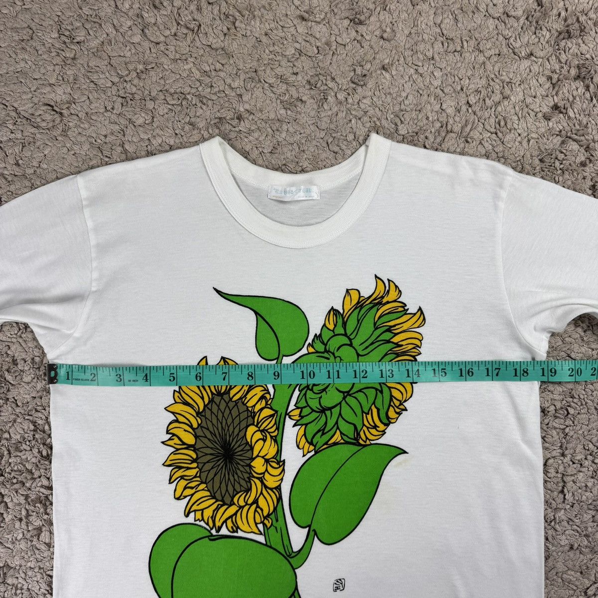 Vintage Vintage Japan Flora Sunflower Illustration T-shirt Size US M / EU 48-50 / 2 - 16 Thumbnail