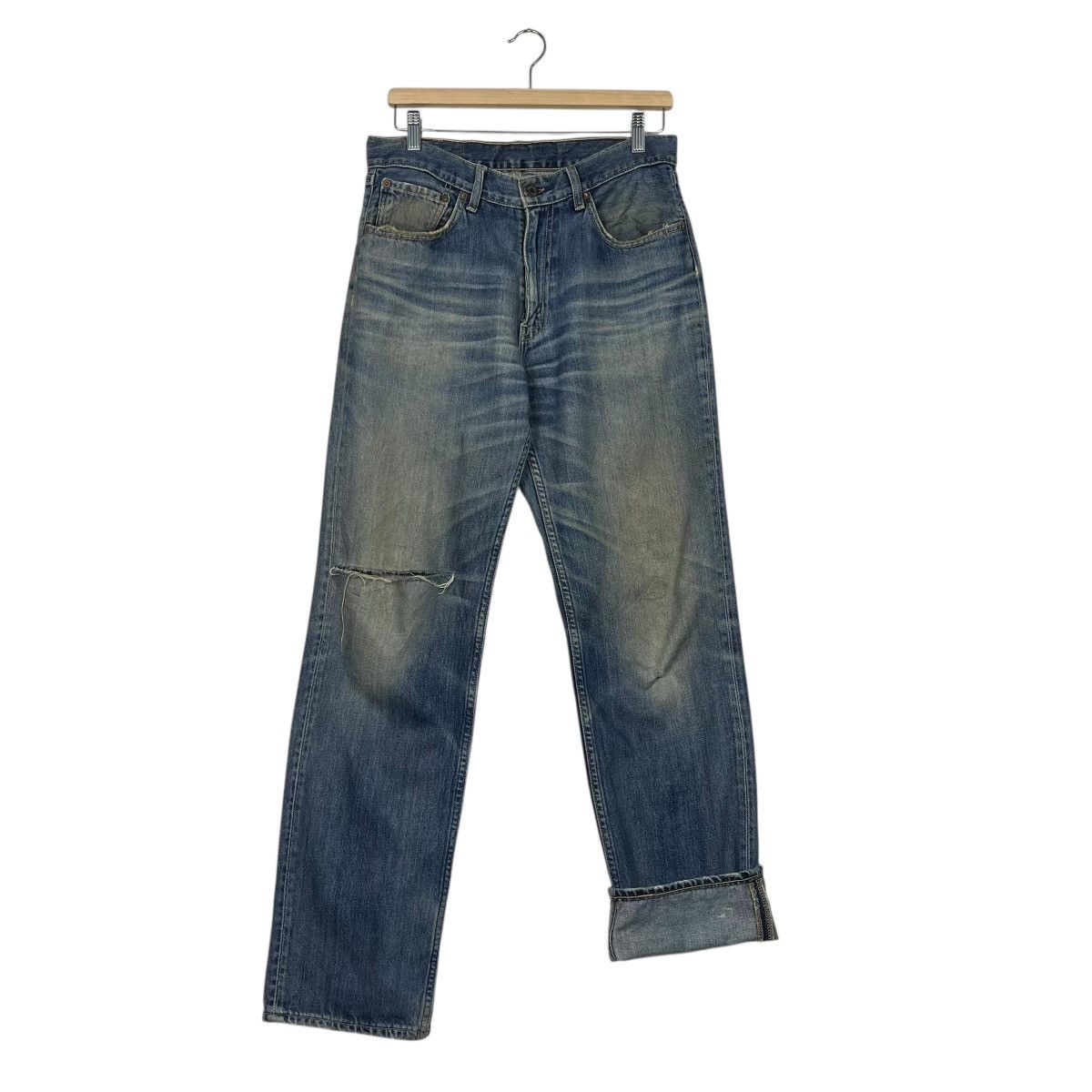 Levi's Vintage Levis Distressed Denim Jeans Size US 32 / EU 48 - 11 Thumbnail