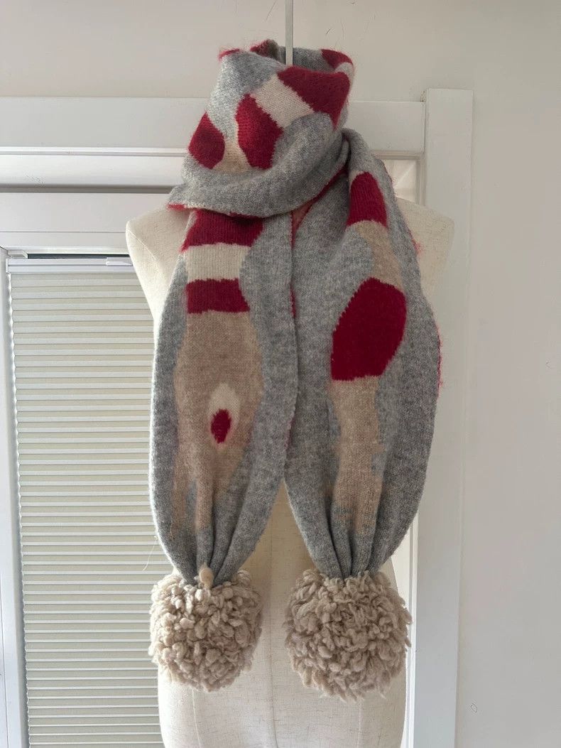 Vivienne Westwood Vivienne Westwood Hairy ball style knit scarf Size ONE SIZE - 5 Thumbnail