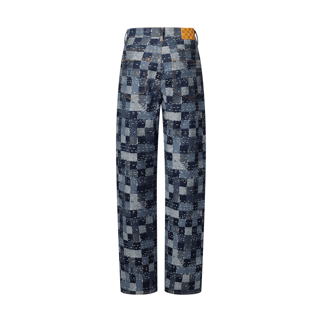 Louis Vuitton Damier Denim Skate Trousers Size US 34 / EU 50 - 2 Thumbnail