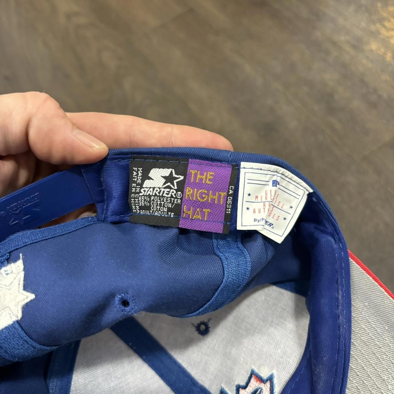 Starter Vintage Toronto Blue Jays Starter Snap Back Hat Size ONE SIZE - 5 Thumbnail