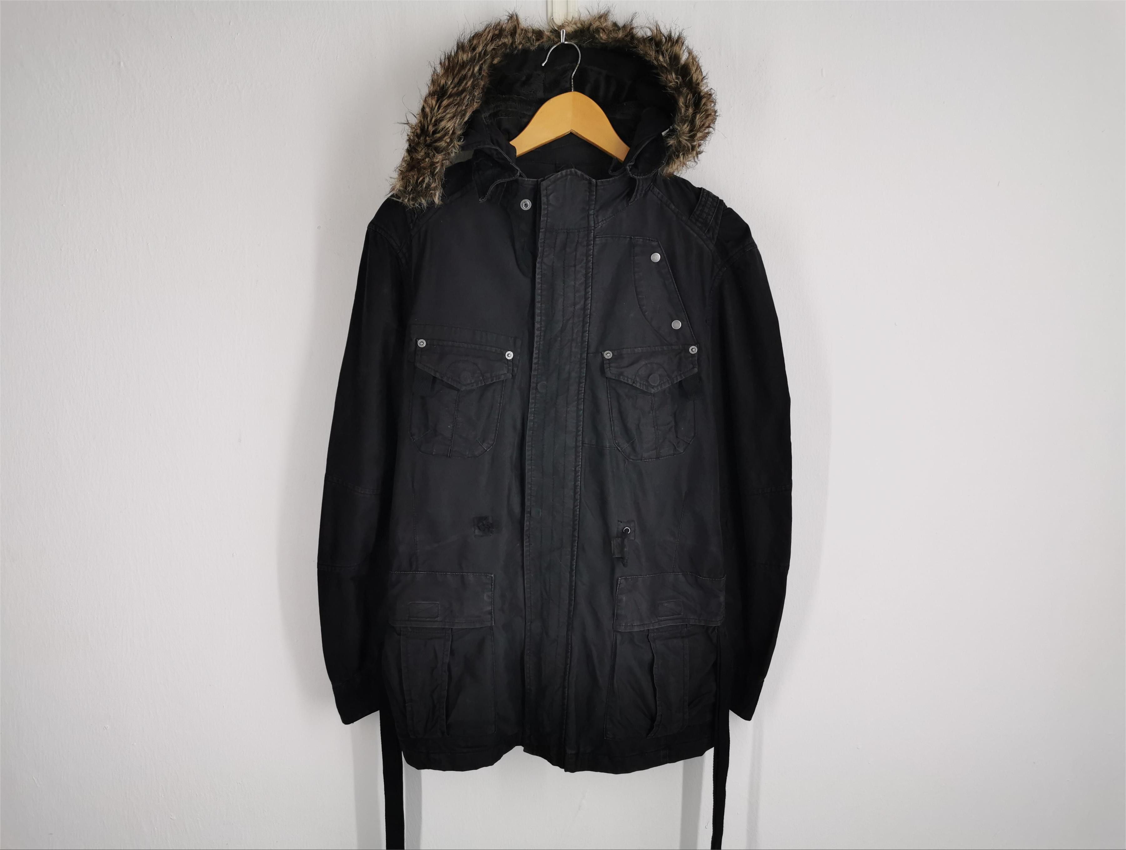 PPFM Vintage 90's PPFM Parka Hoodie Jacket Size M Size US M / EU 48-50 / 2 - 2 Thumbnail