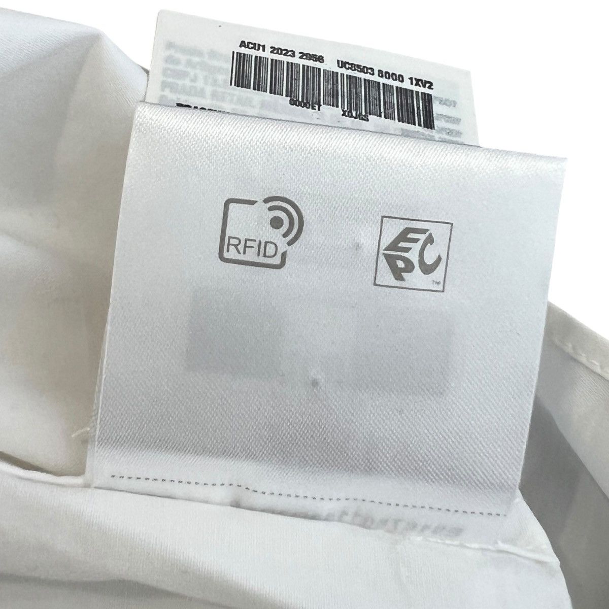 Prada PRADA 2025SS White Short Sleeve Cotton Shirt M Size US M / EU 48-50 / 2 - 6 Thumbnail