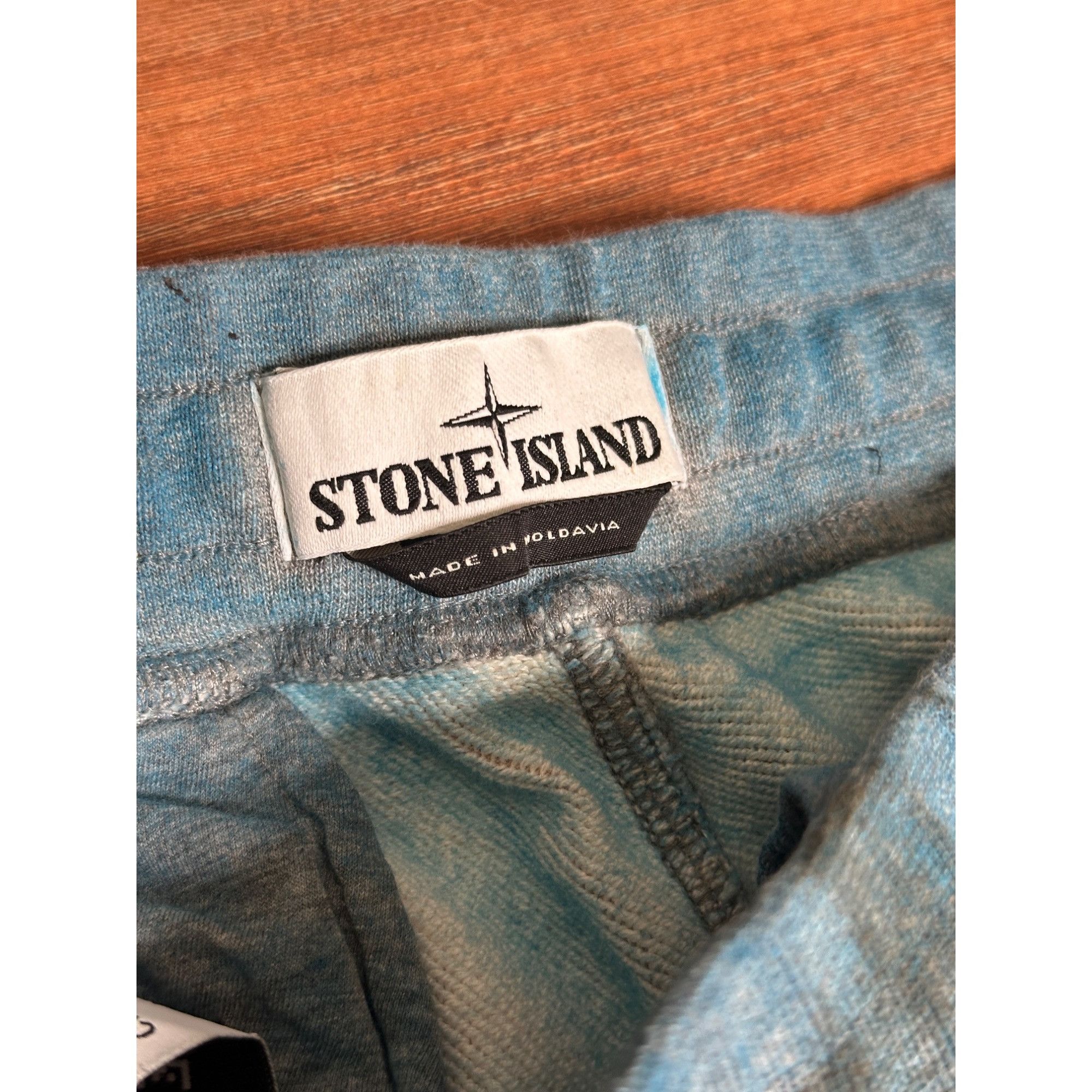 Stone Island × Vintage DRO Lab Custom 1/1 x Stone Island Sweat Shorts Size US 30 / EU 46 - 7 Thumbnail
