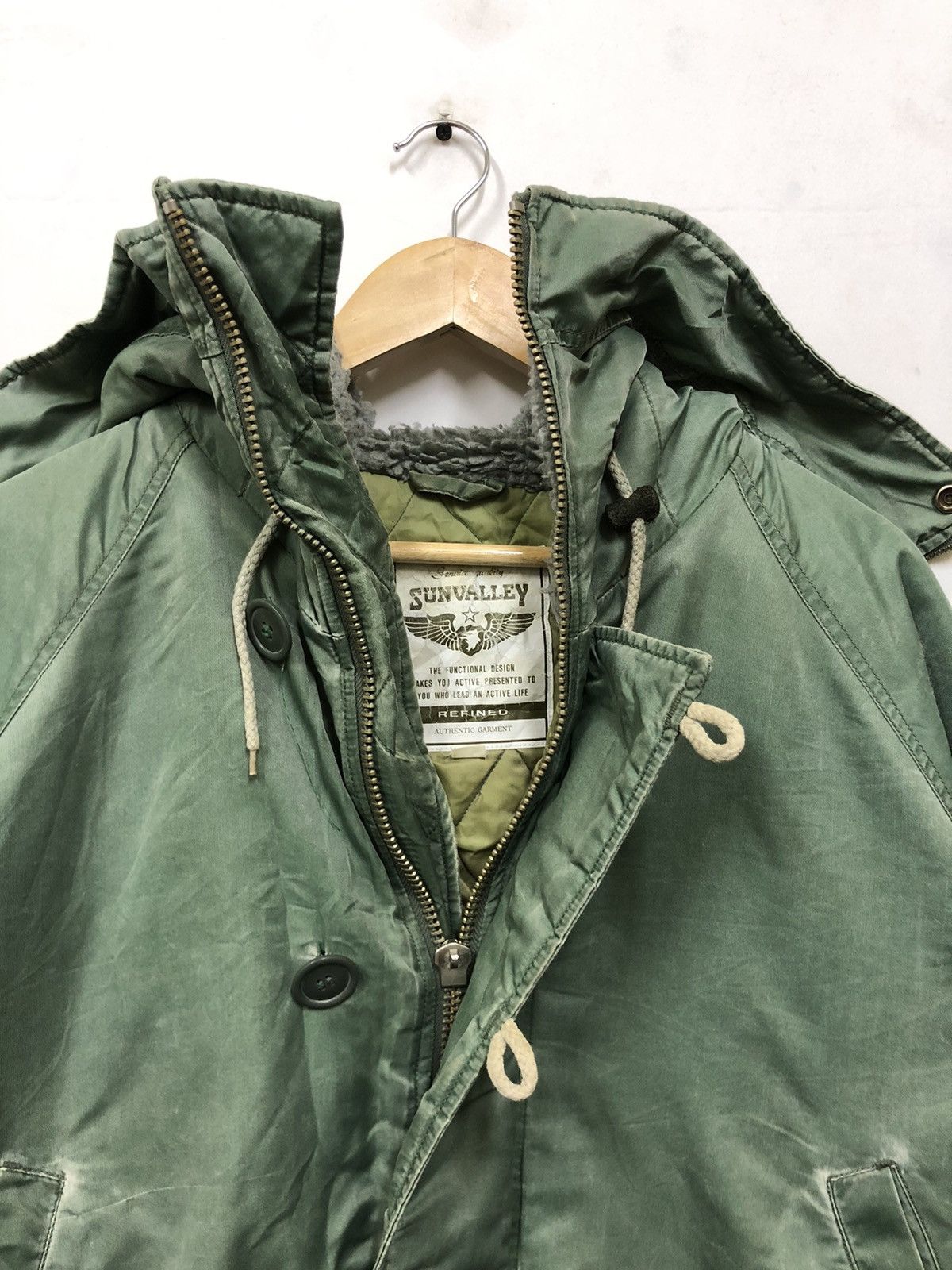 Other 80s BOMBER JACKET FULL HOODIE WINTER Size US XL / EU 56 / 4 - 10 Thumbnail