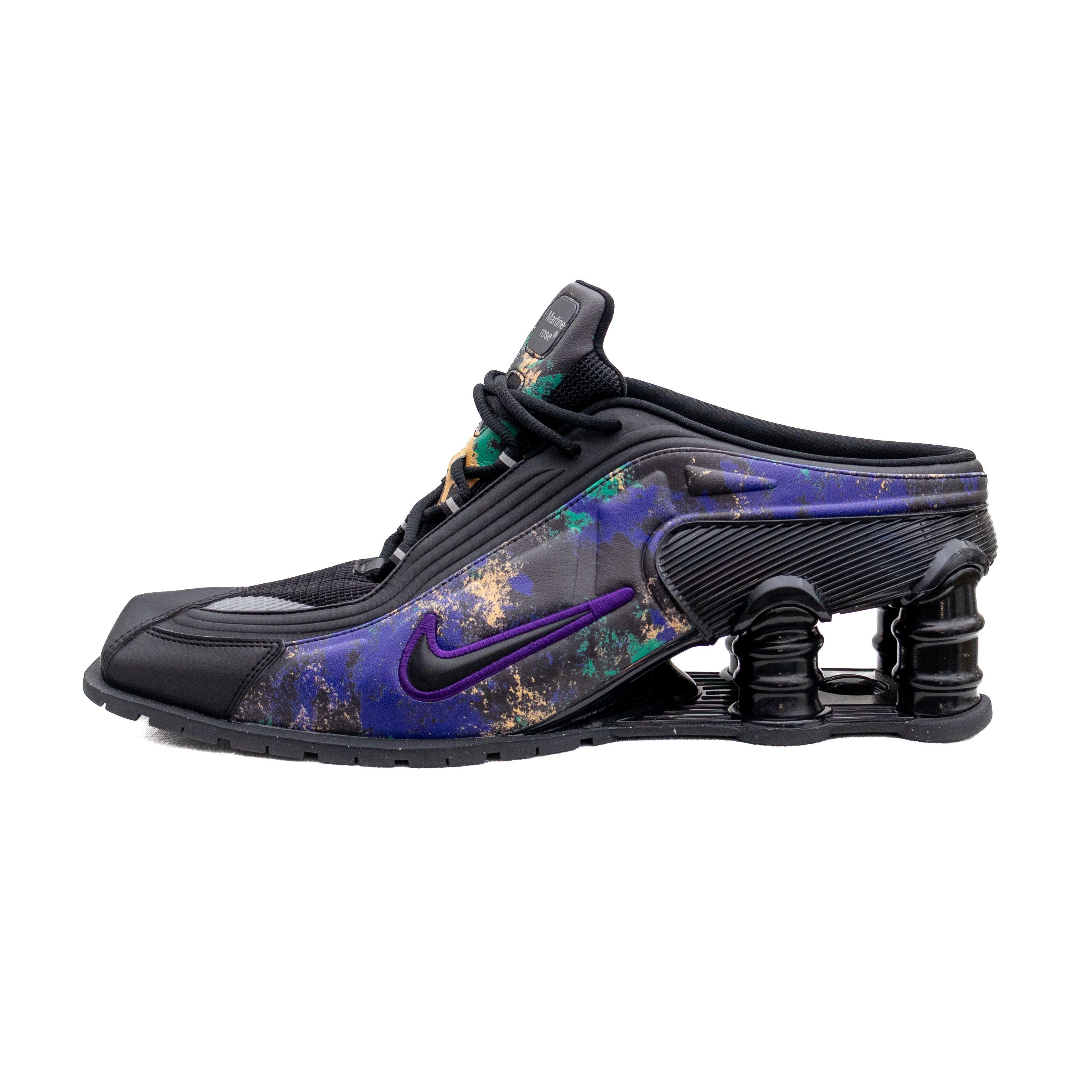 Martine Rose × Nike Nike x Martine Rose Men’s Shox MPA Black / Eggplant SZ 13.5 Size US 13 / EU 46 - 2 Thumbnail