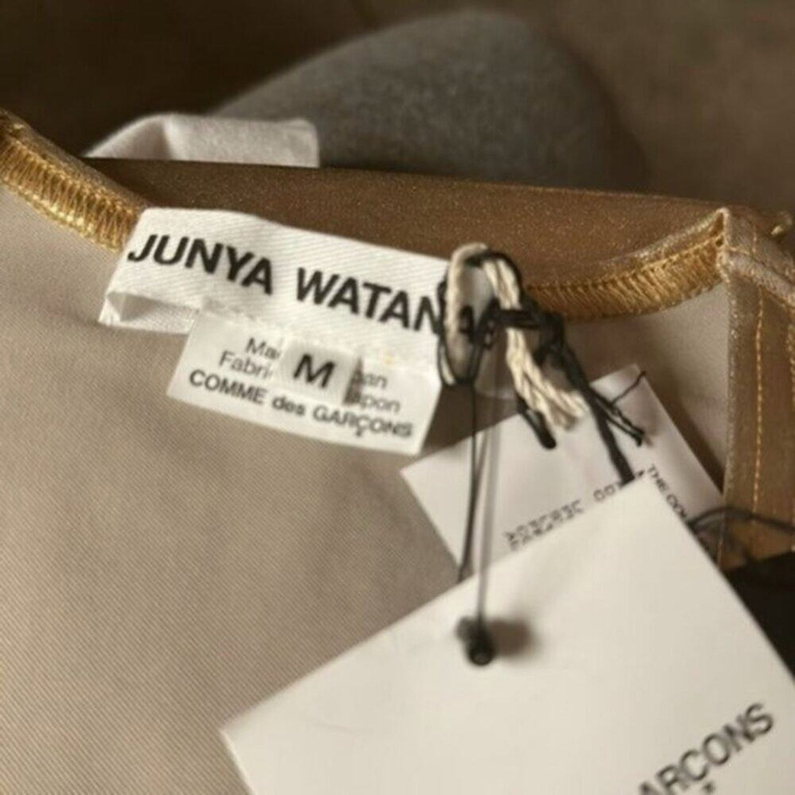 Comme des Garcons Junya Watanabe Comme Des Garons Goldtone Top M Size M / US 6-8 / IT 42-44 - 6 Thumbnail