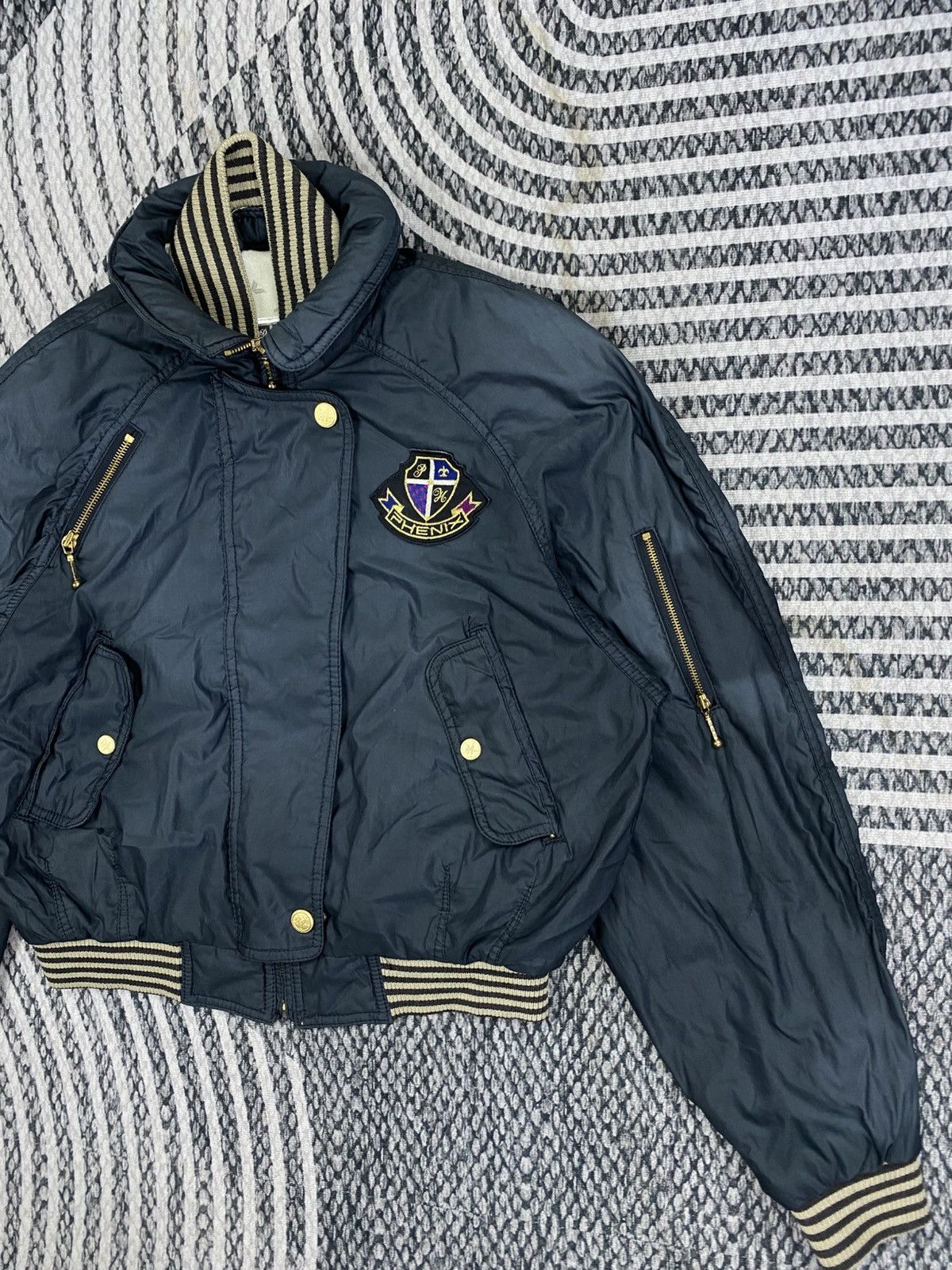 Phenix Vintage Phenix Ladies Patches Logo Jacket Size L / US 10 / IT 46 - 4 Thumbnail
