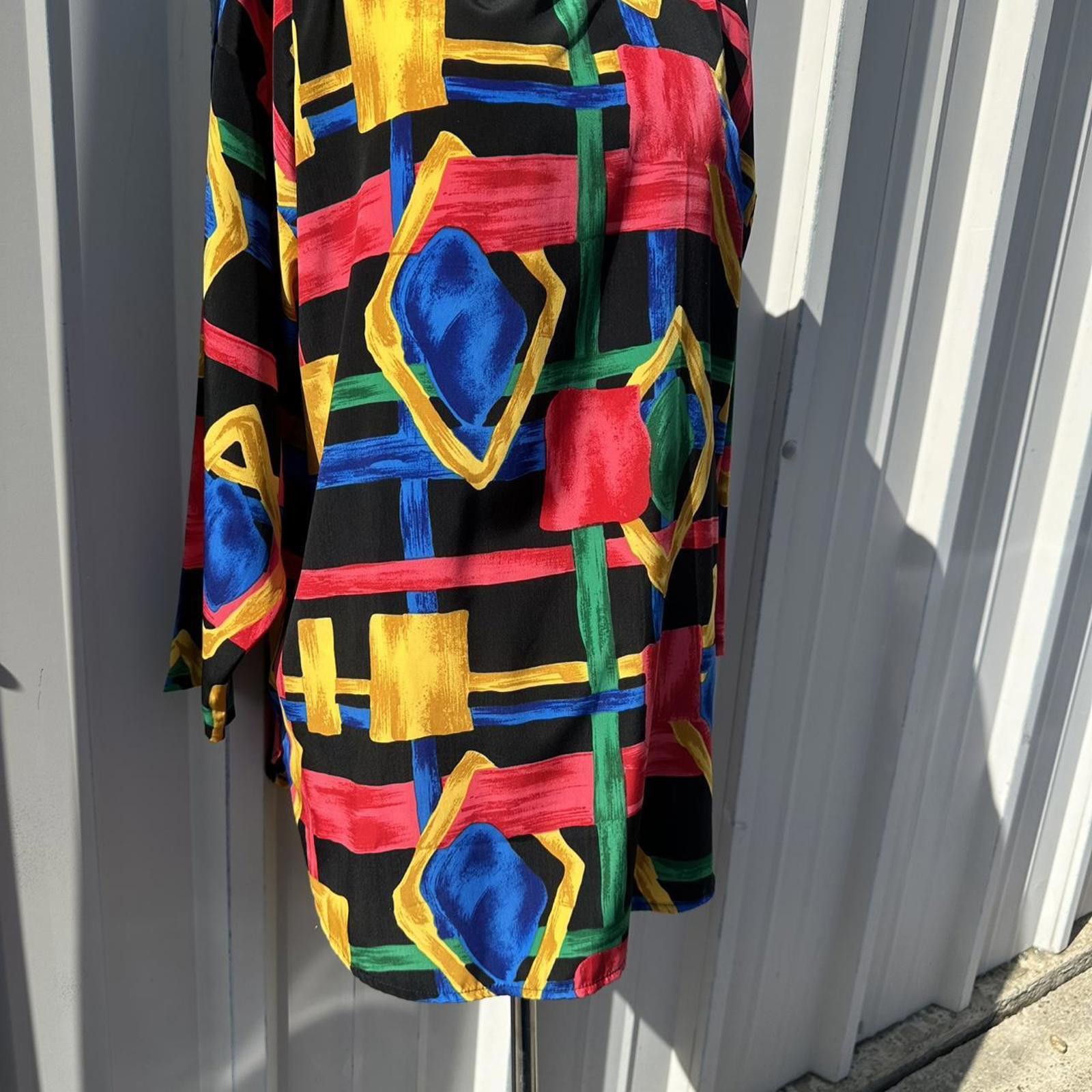 Other c print 90s vintage blouse with a retro vibe blouse Size M / US 6-8 / IT 42-44 - 1 Thumbnail