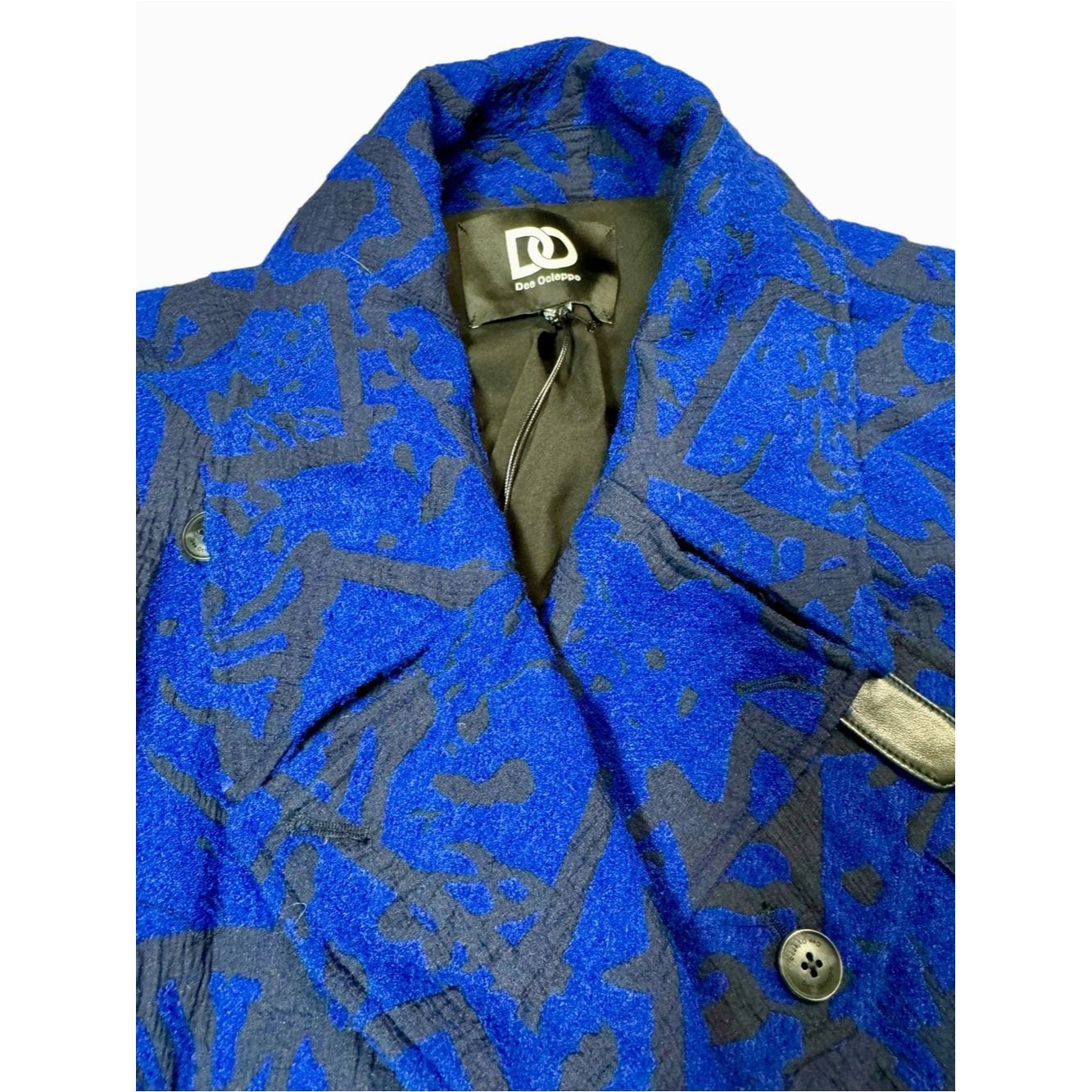 Other NWT New $349 DO by Dee Ocleppo Tie Belt Textured Jacquard T Size XL / US 12-14 / IT 48-50 - 5 Thumbnail
