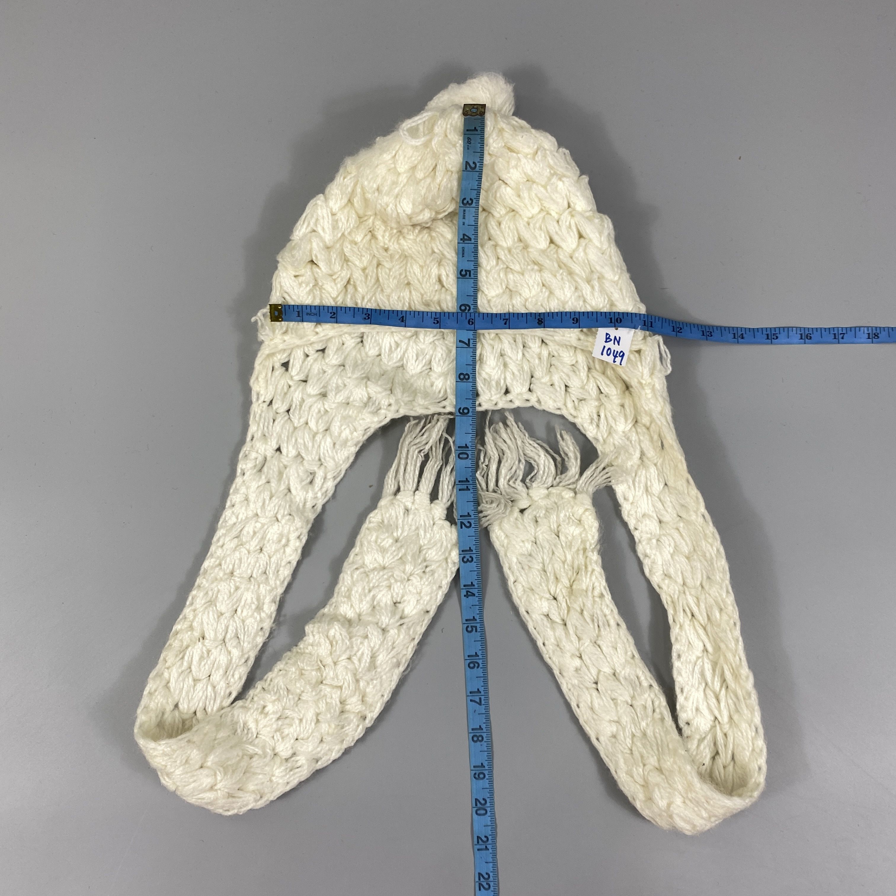 Japanese Brand Ear Flap Wool Snow Cap -BN1049 Size ONE SIZE - 5 Thumbnail
