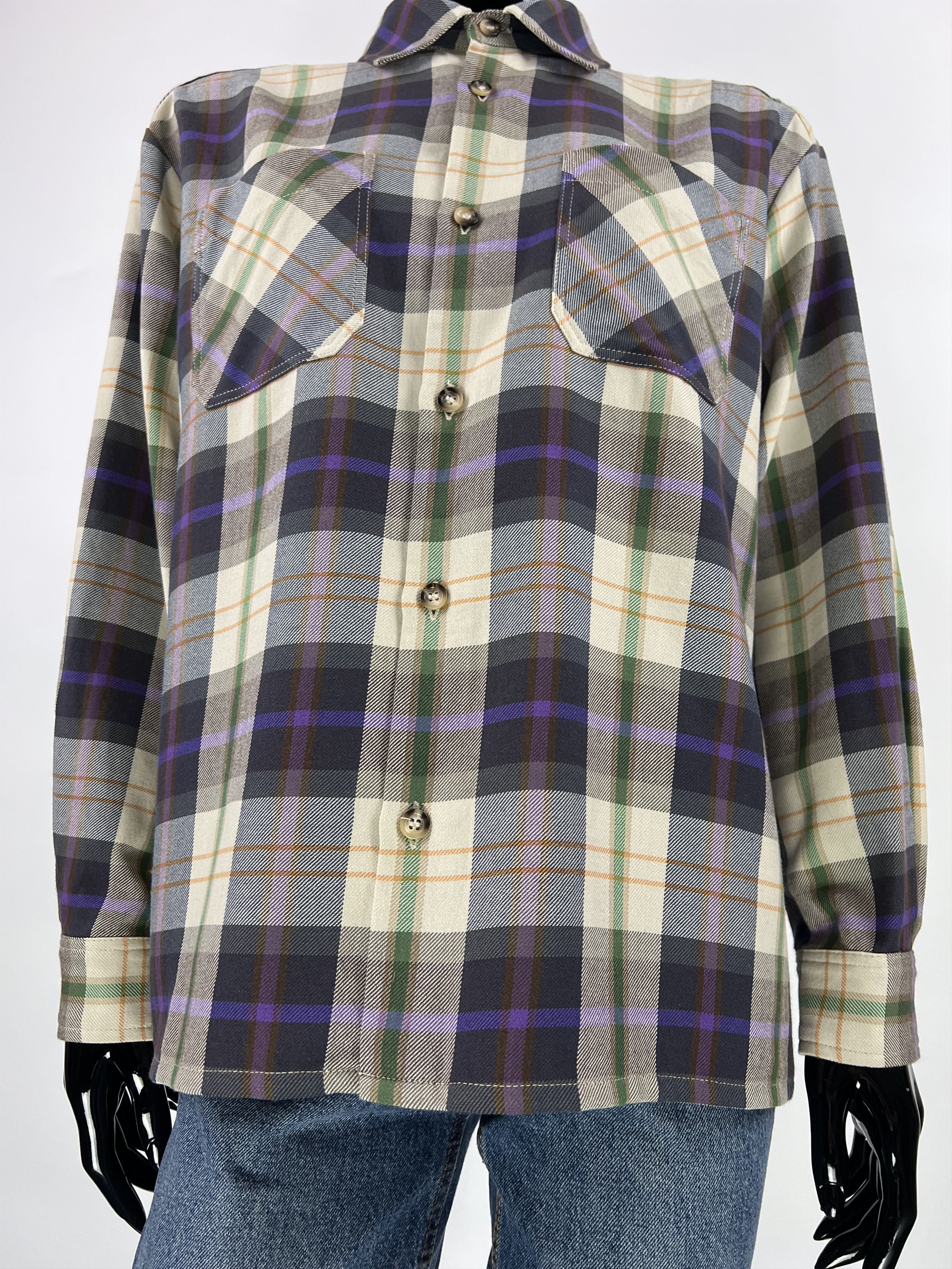A.P.C. × Flannel A.P.C. Checked Long Sleeve Button Up Shirt Size 38 Size M / US 6-8 / IT 42-44 - 8 Thumbnail
