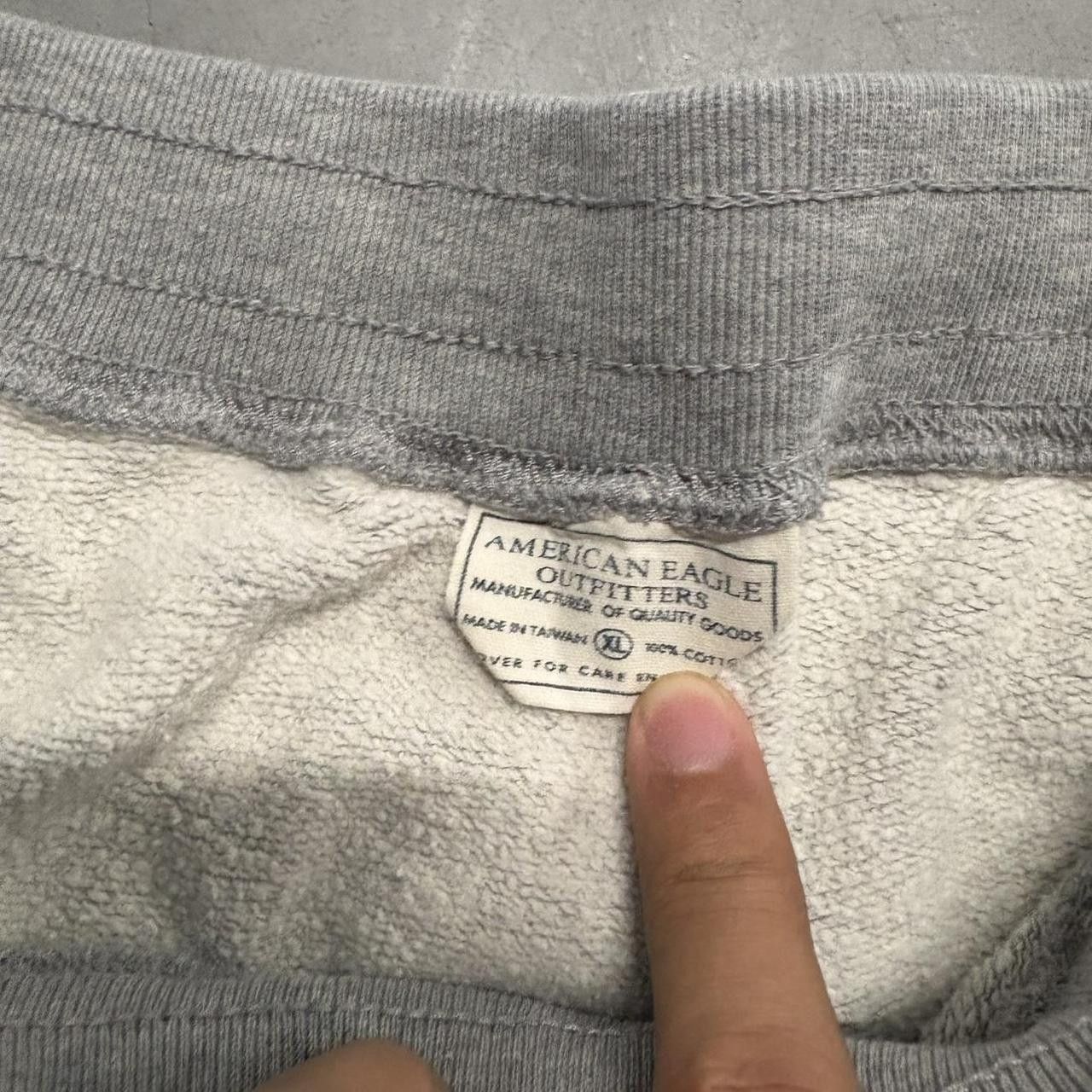 American Eagle Outfitters Vintage Y2K/2000s Super Baggy Wideleg Grey American Eagle Sweatpants! Size US 40 / EU 56 - 7 Thumbnail