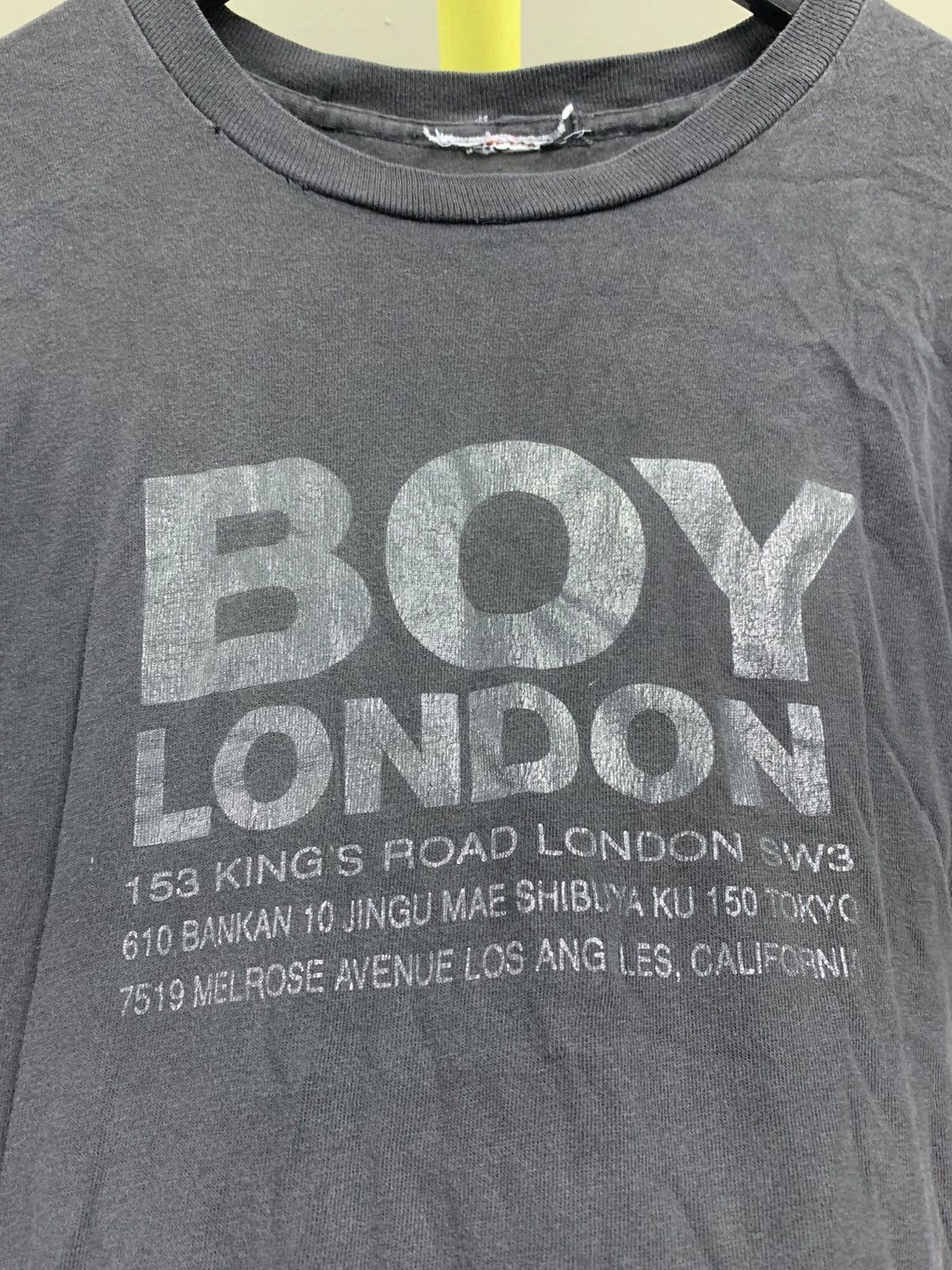 VINTAGE 90s BOY LONDON PUNK SEDITIONARIES TEE