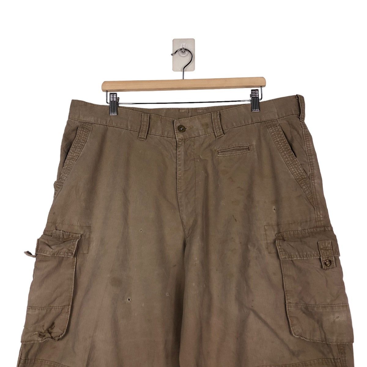 Japanese Brand 🔥VINTAGE BUSH PANTS CARGO POCKETS MIITARY STYLE 8065 BUZZ Size US 40 / EU 56 - 3 Thumbnail