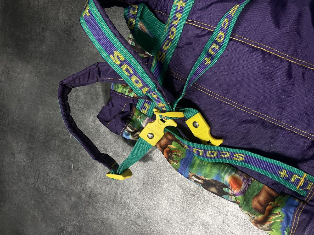 Vintage 🔥RARE🔥Vintage Y2K Horses Animal Backpack Rare Solid AOP Size ONE SIZE - 7 Thumbnail