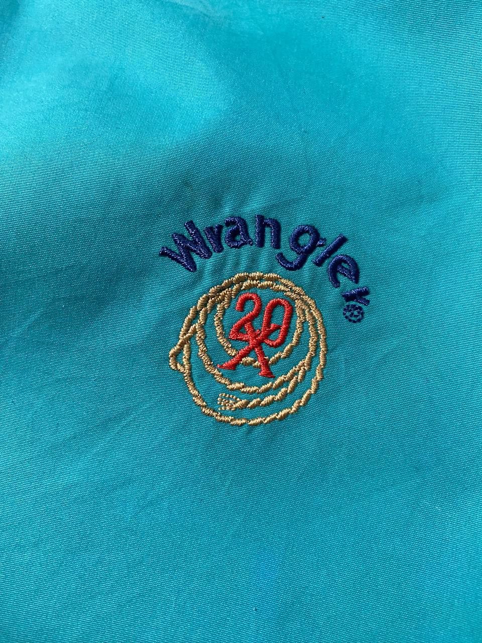 Vintage × Wrangler Vintage Wrangler Twenty X Oversized Windbreaker Pullover Size US L / EU 52-54 / 3 - 6 Thumbnail