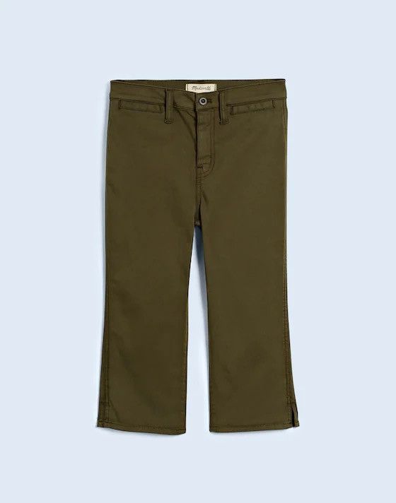 Madewell Madewell The '90s Capri Pant in Garment-Dyed Sateen Size 25" / US 0 / IT 36 - 4 Thumbnail