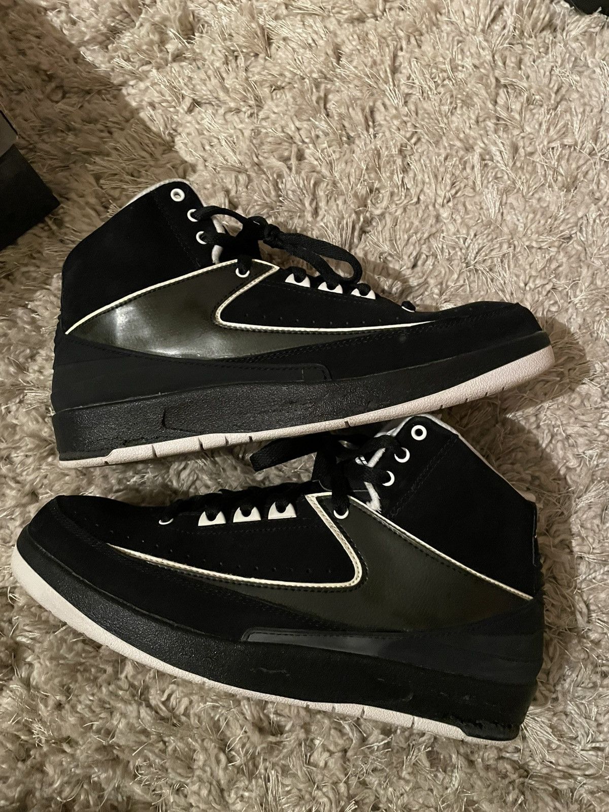 Jordan Brand Jordan 2 QF Black White Size US 8.5 / EU 41-42 - 2 Thumbnail