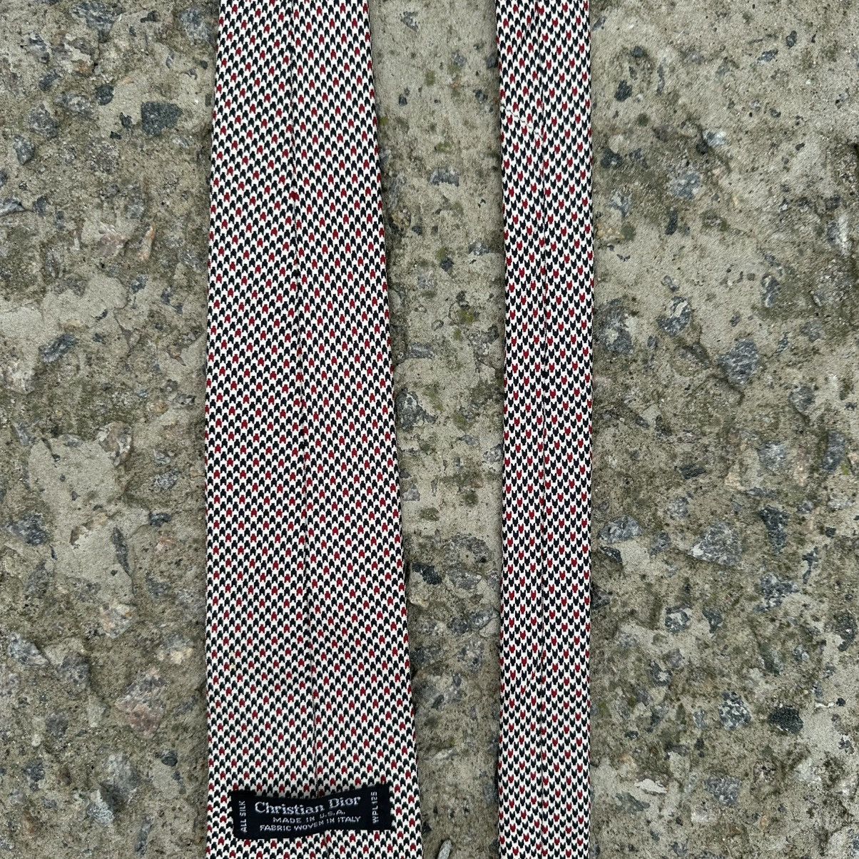 Christian Dior Monsieur Luxury Christian Dior Tie Silk Old Money Italy Y2K 00s USA Size ONE SIZE - 11 Thumbnail