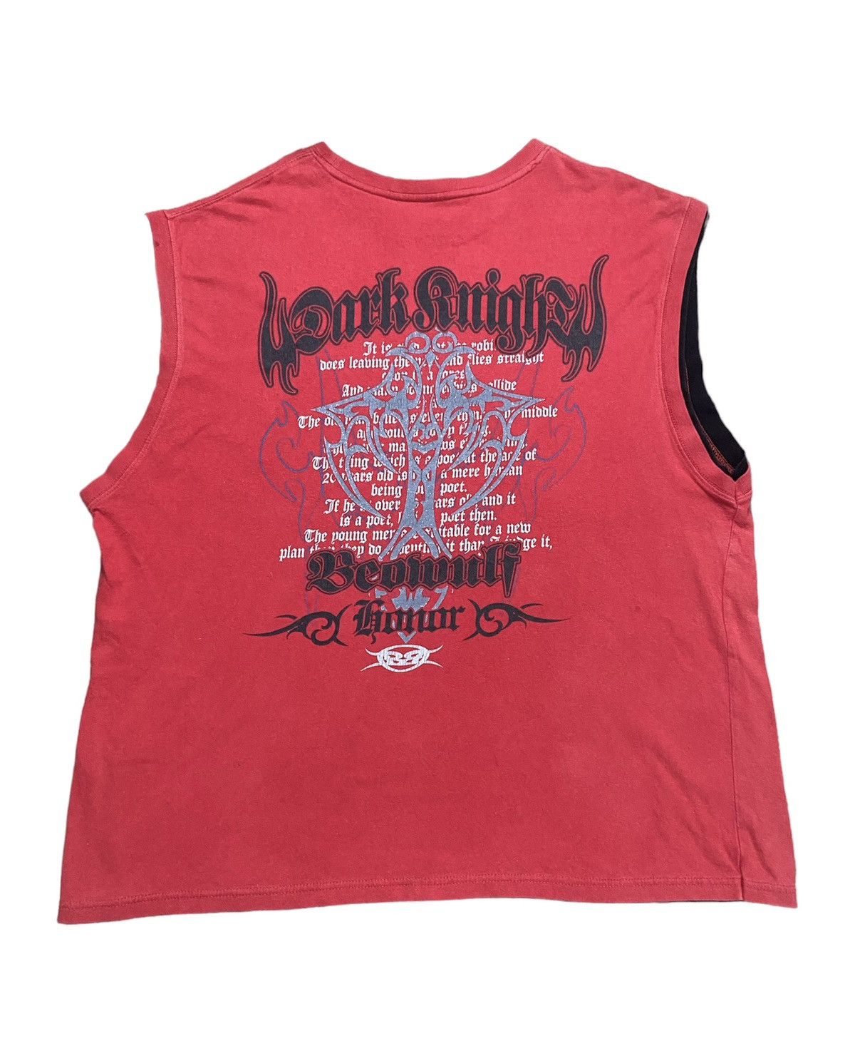 If Six Was Nine Vintage Beaumere Dark Knight Tank top poem triball style Size US XL / EU 56 / 4 - 1 Thumbnail