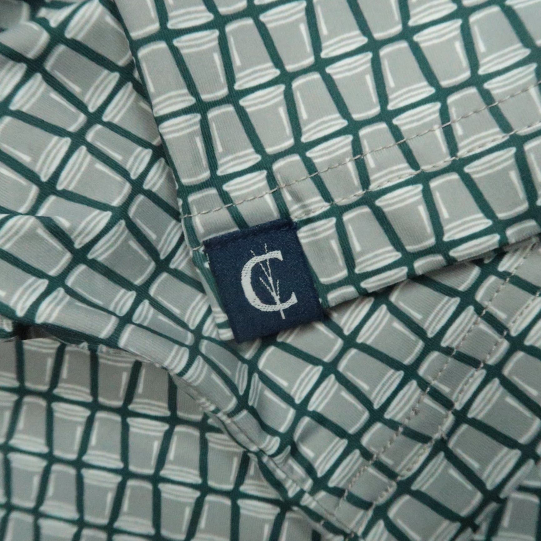 Vintage Criquet Mens Shirt Adult Medium Gray Solo Cup Performance Polo Short Sleeve Size US M / EU 48-50 / 2 - 4 Thumbnail