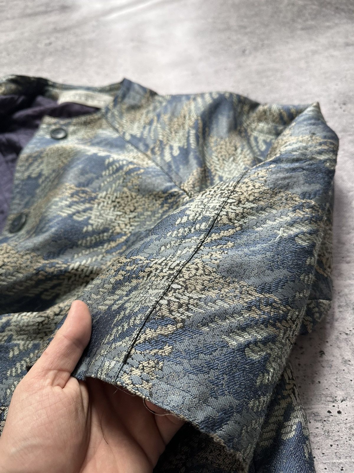 Givenchy Vintage 90s Givenchy Boutiques Quilt France Archive Coat Size M / US 6-8 / IT 42-44 - 14 Thumbnail