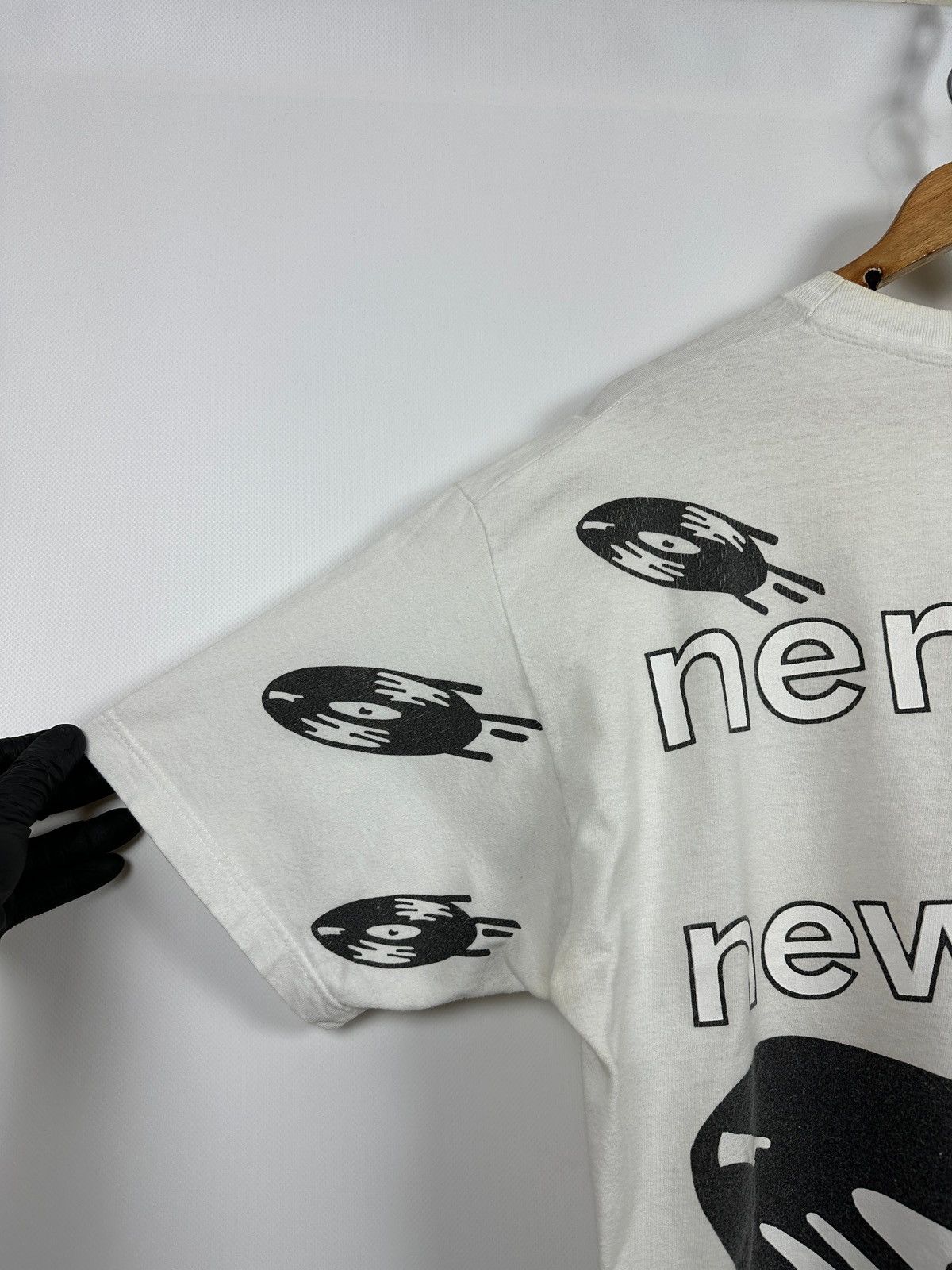 Rap Tees 1995 Vintage Nervous New York Records Rap T-Shirt Size US XL / EU 56 / 4 - 21 Thumbnail