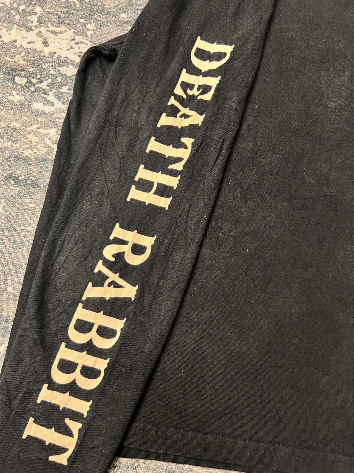 Vanson Leathers Vanson Death Rabbit Embroided Ls Tshirt Size US XL / EU 56 / 4 - 9 Thumbnail