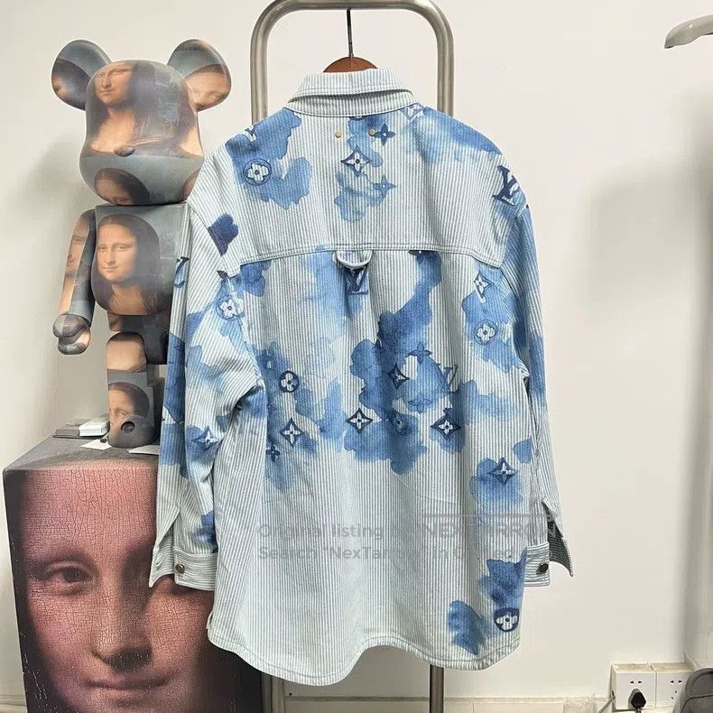 Louis Vuitton Louis Vuitton Ink shirt denim jacket Size US XL / EU 56 / 4 - 2 Thumbnail
