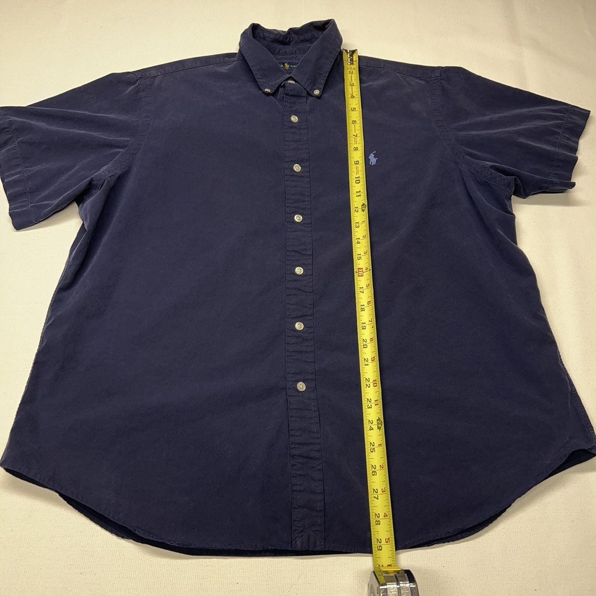 Polo Ralph Lauren Polo Ralph Lauren Shirt Button Down Short Sleeve Pony Preppy Size US XL / EU 56 / 4 - 13 Thumbnail