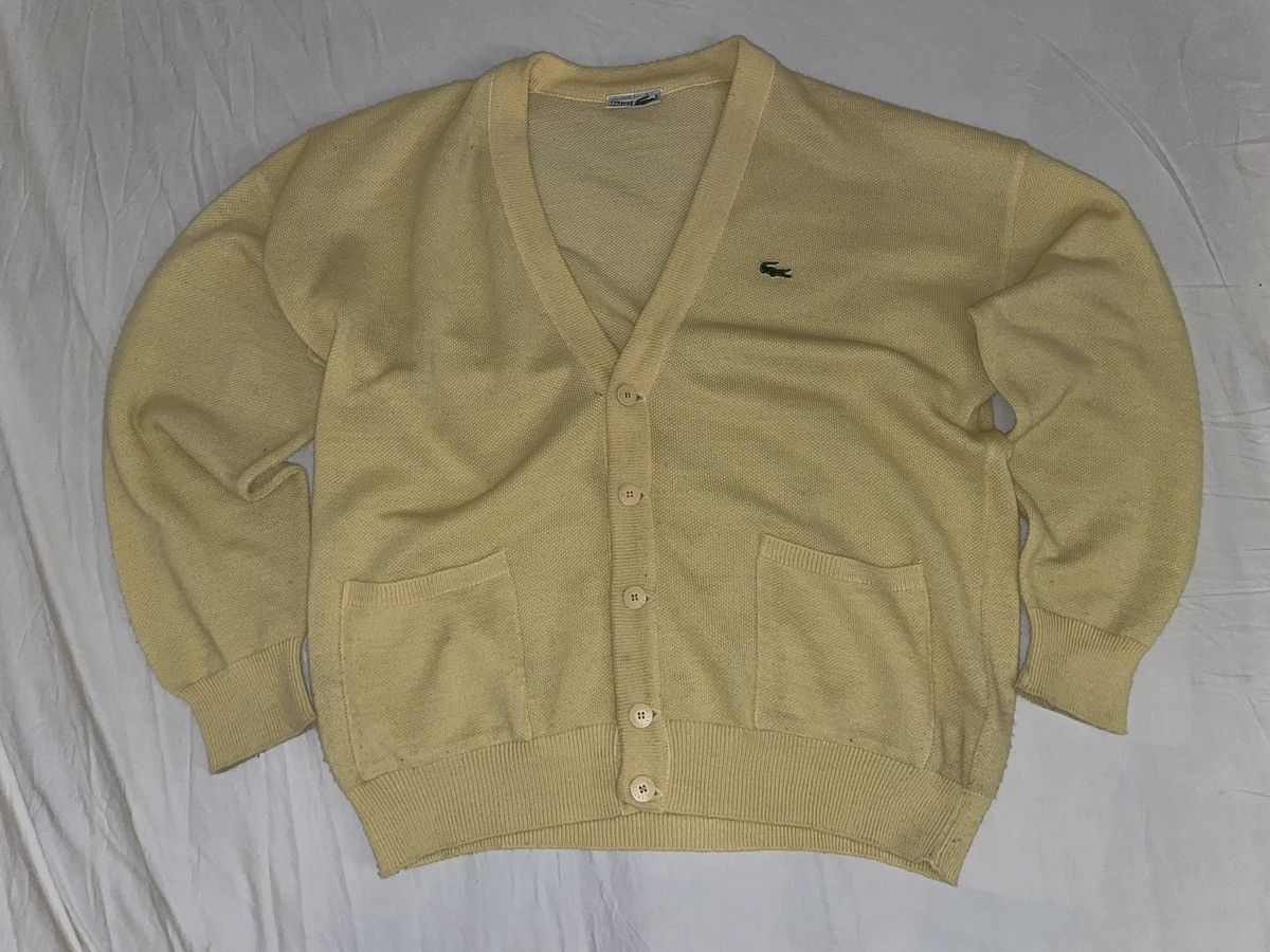 Lacoste Knitted Lacoste Cardigan Size US L / EU 52-54 / 3 - 1 Thumbnail