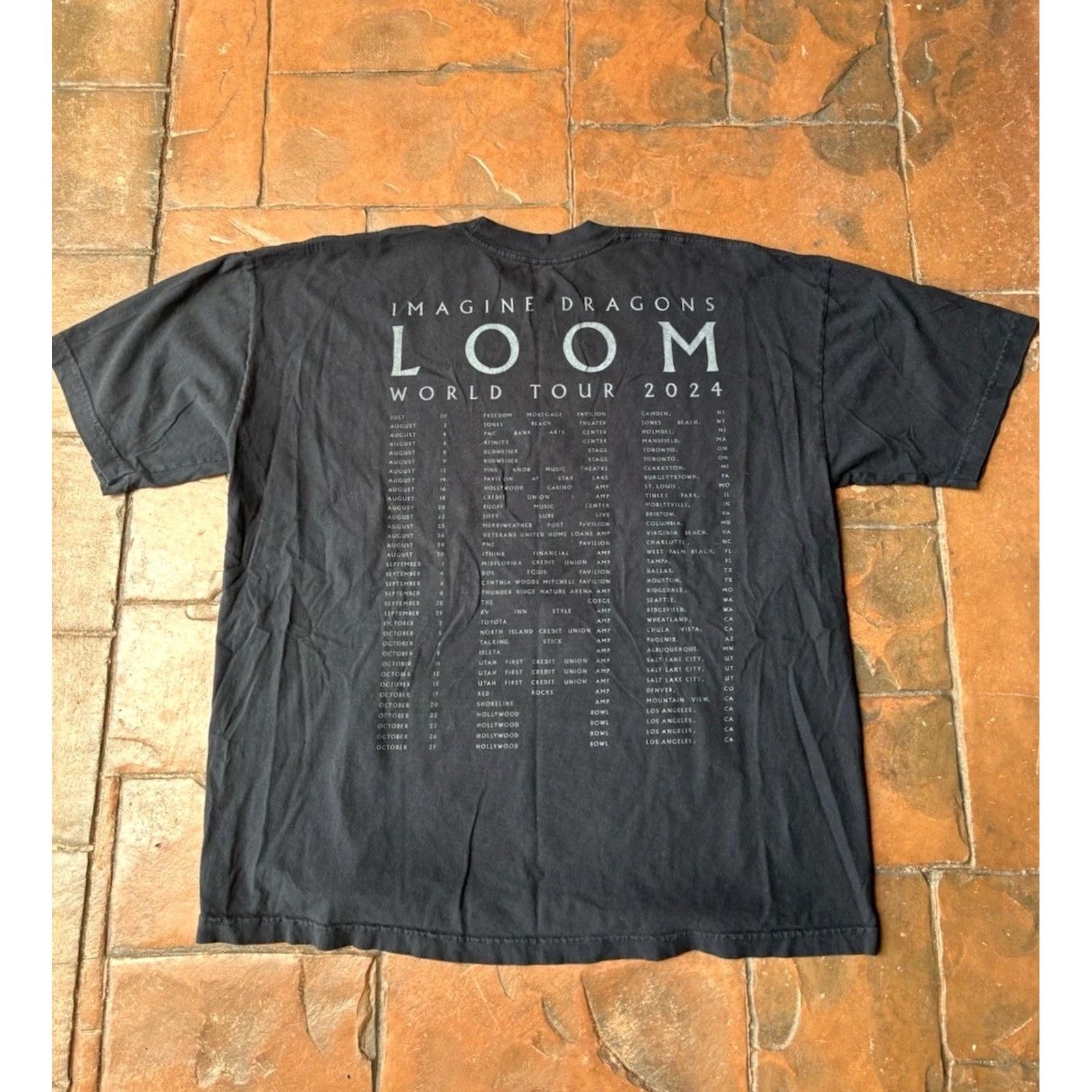 Vintage VINTAGE Imagine Dragons Official LOOM World Tour 2024 Merch T-Shirt XL Wizard Size US XL / EU 56 / 4 - 3 Thumbnail