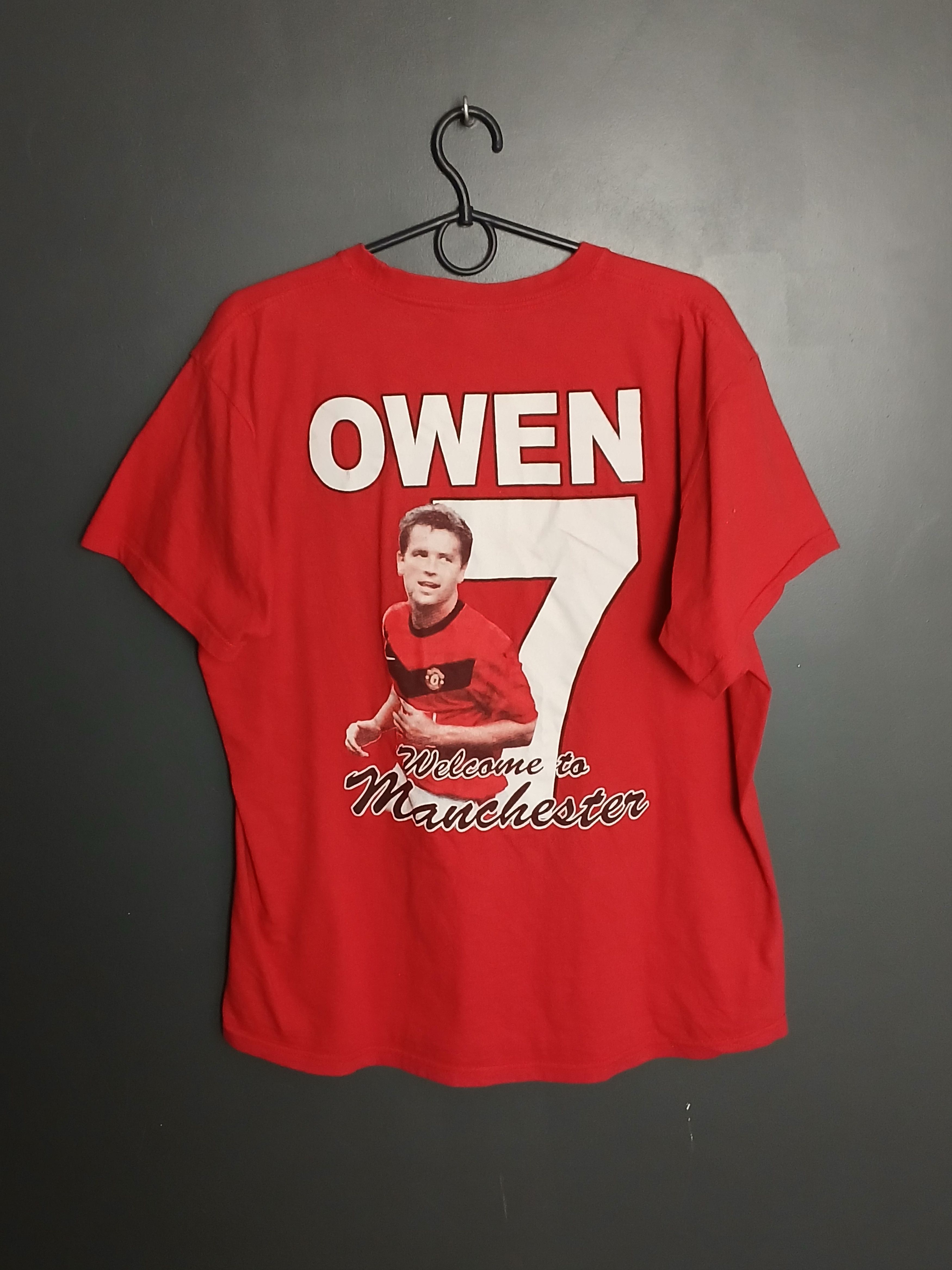Fruit Of The Loom Manchester United Owen Football T-Shirt Size US L / EU 52-54 / 3 - 2 Thumbnail