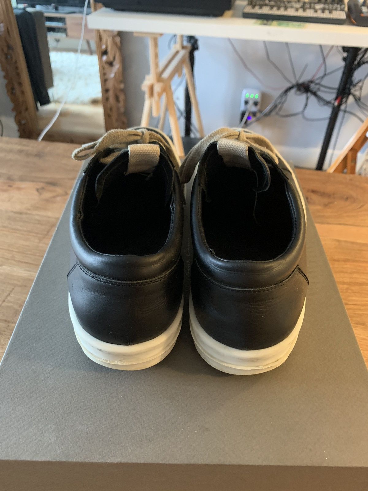 Rick Owens Rick Owens mainline low top Size US 8 / EU 41 - 7 Thumbnail