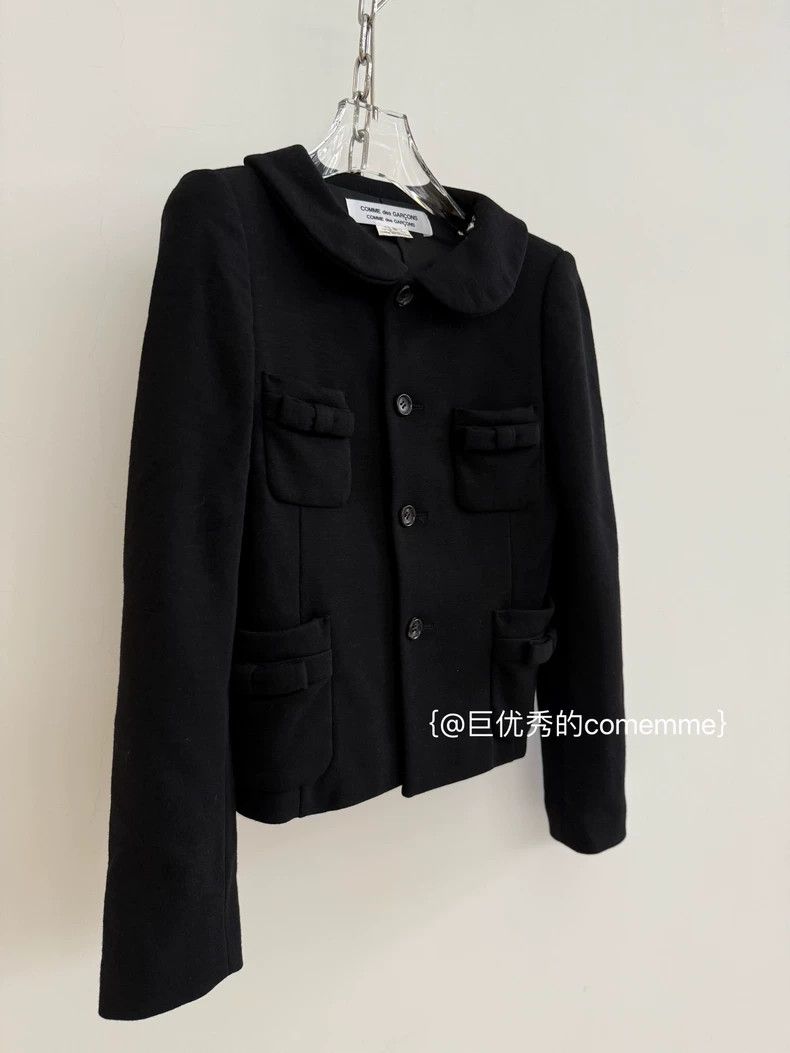 Comme des Garcons Comme Des Garcons Black Gold Ingot Collar Four Bow Pocket Size XS / US 0-2 / IT 36-38 - 3 Thumbnail