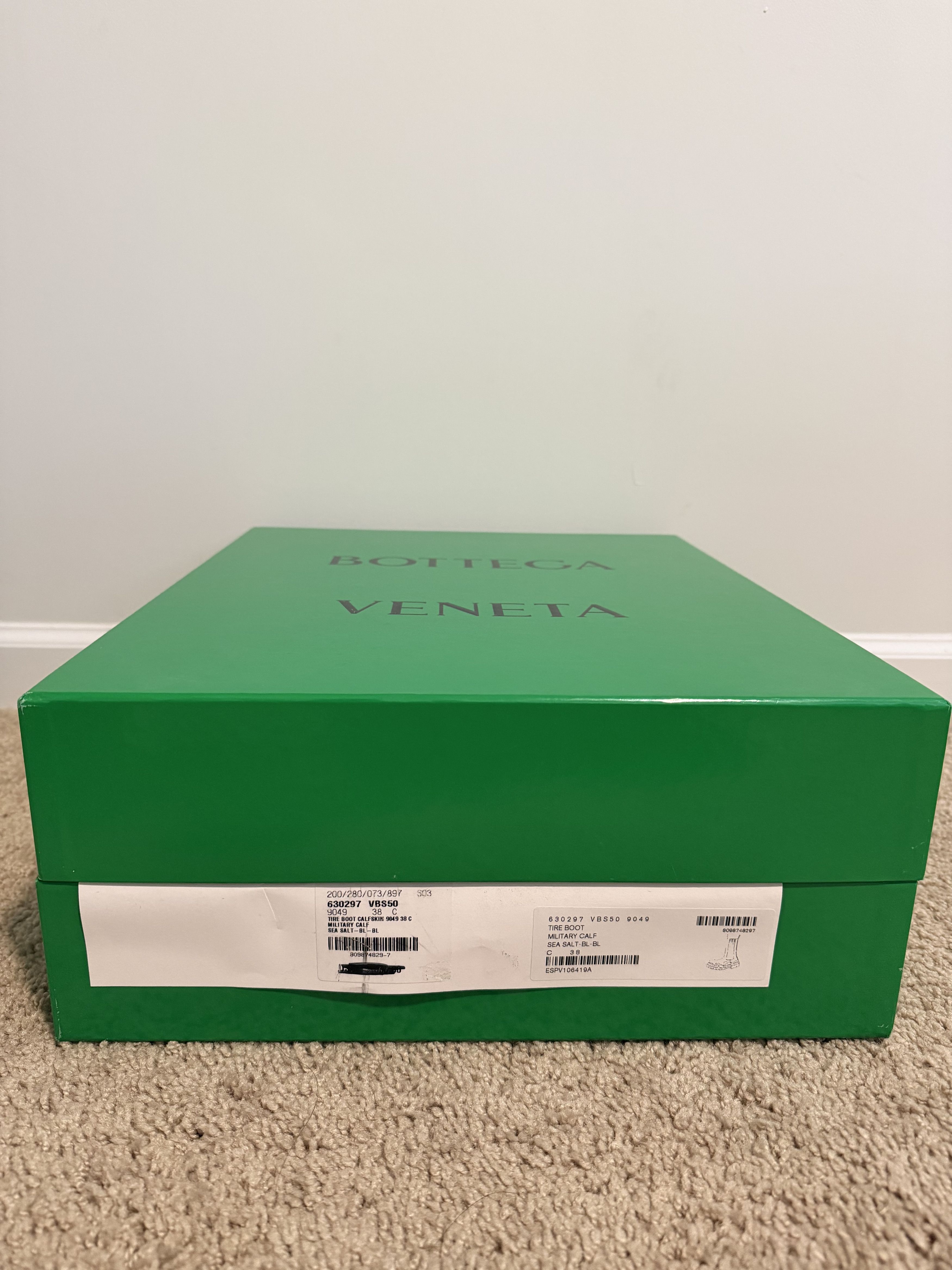 Bottega Veneta Leather Tire Chelsea Boots Size US 7.5 / IT 37.5 - 3 Thumbnail