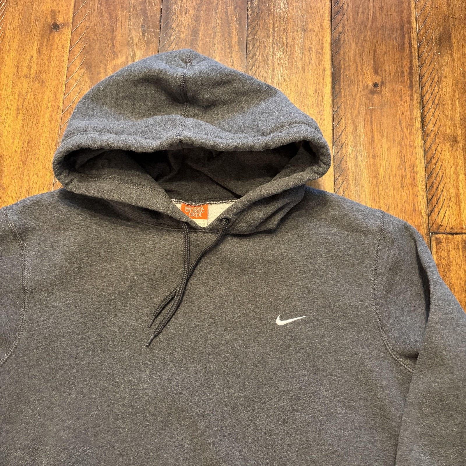 Nike Nike Hoodie Sweatshirt Medium Gray Fleece Pullover Pocket Size US M / EU 48-50 / 2 - 3 Thumbnail