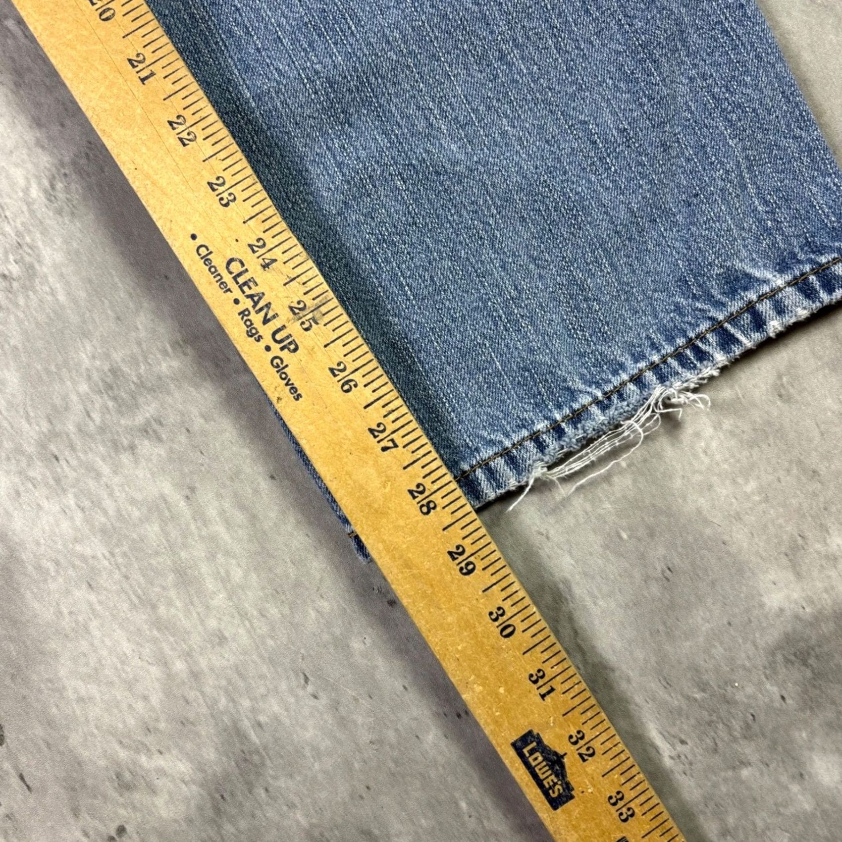 Levi's Levis 559 Relaxed Straight Jeans Mens 32x29 Light Blue Denim Pants Vtg Blue Jeans 5-Pocket Mens Size US 32 / EU 48 - 5 Thumbnail