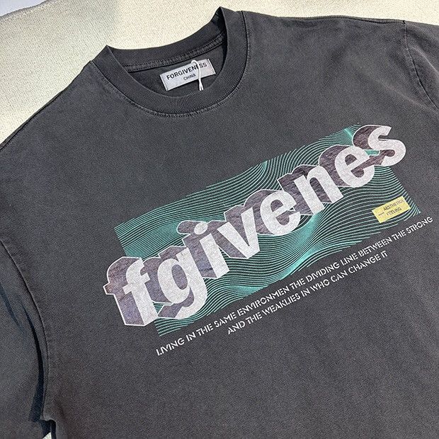 Japanese Brand FGIVENES Stretwear Simple Tee Size US XL / EU 56 / 4 - 4 Thumbnail