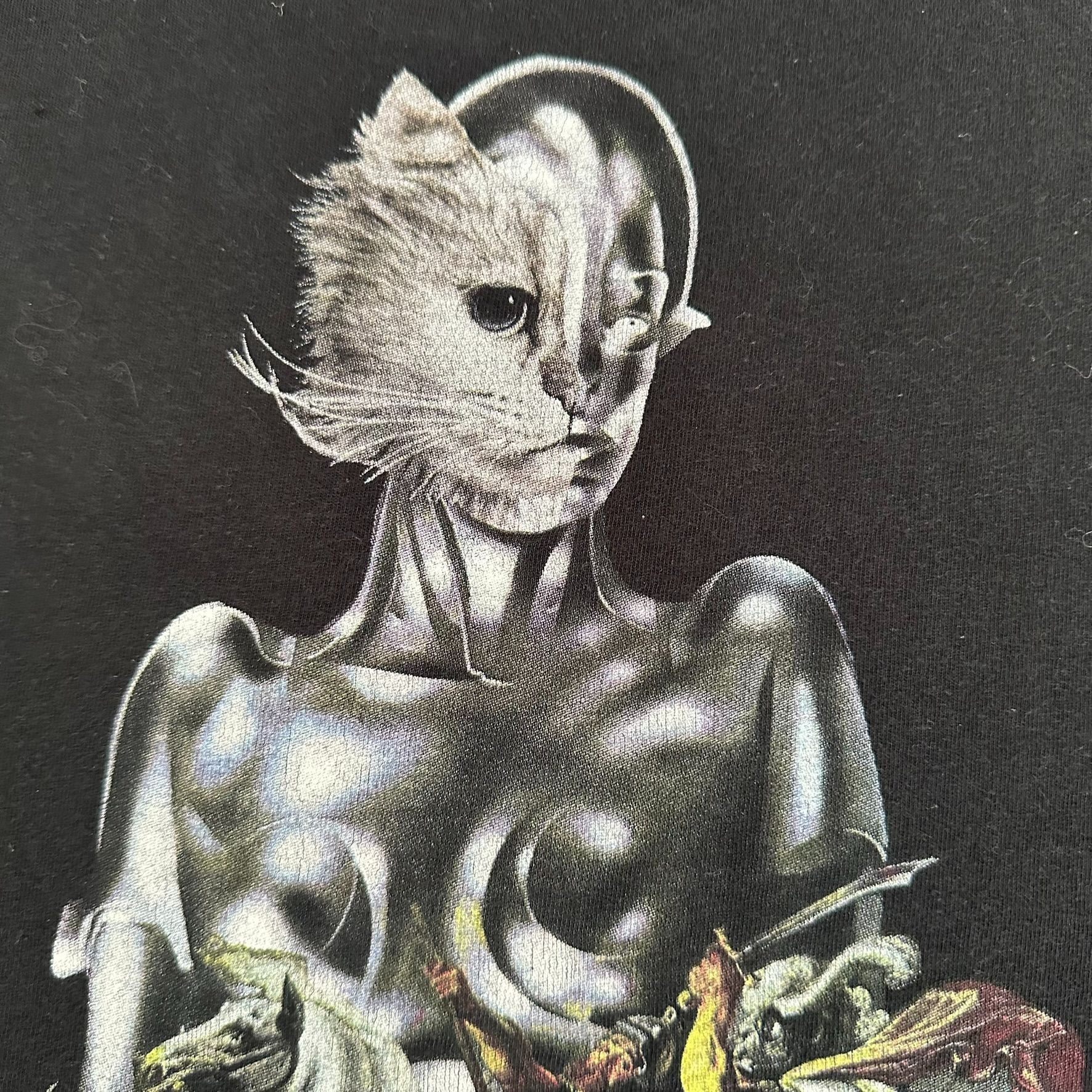 RIPNDIP RIPNDIP Nermaissance Skate T-Shirt Robot Nerm Boxy Black M S Size US M / EU 48-50 / 2 - 4 Thumbnail