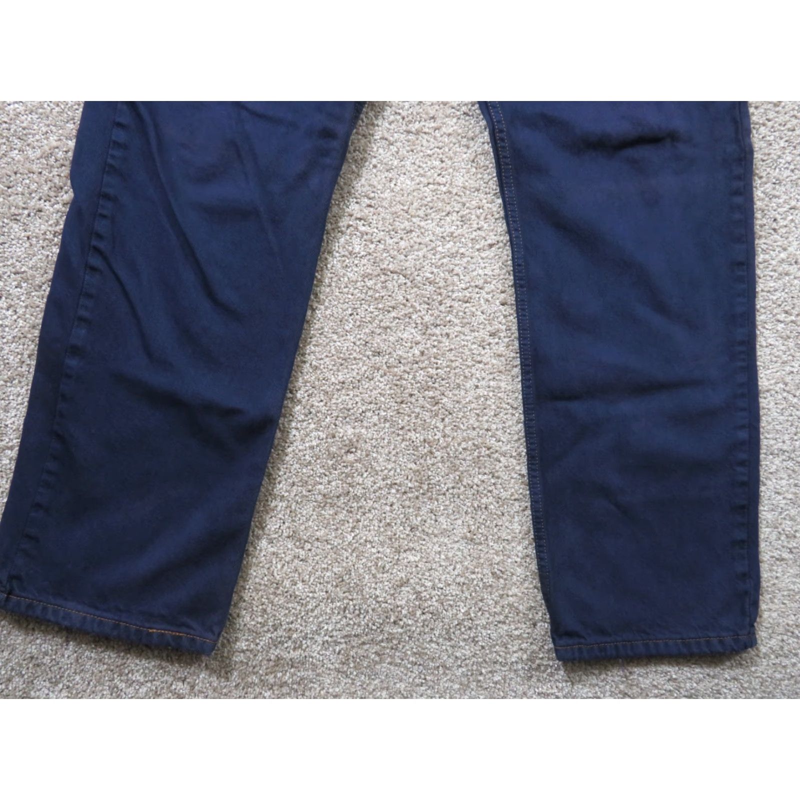 Levi's VINTAGE Levi's 550 Jeans Denim Purple 37x30 Straight Relaxed Men Size US 37 - 2 Thumbnail