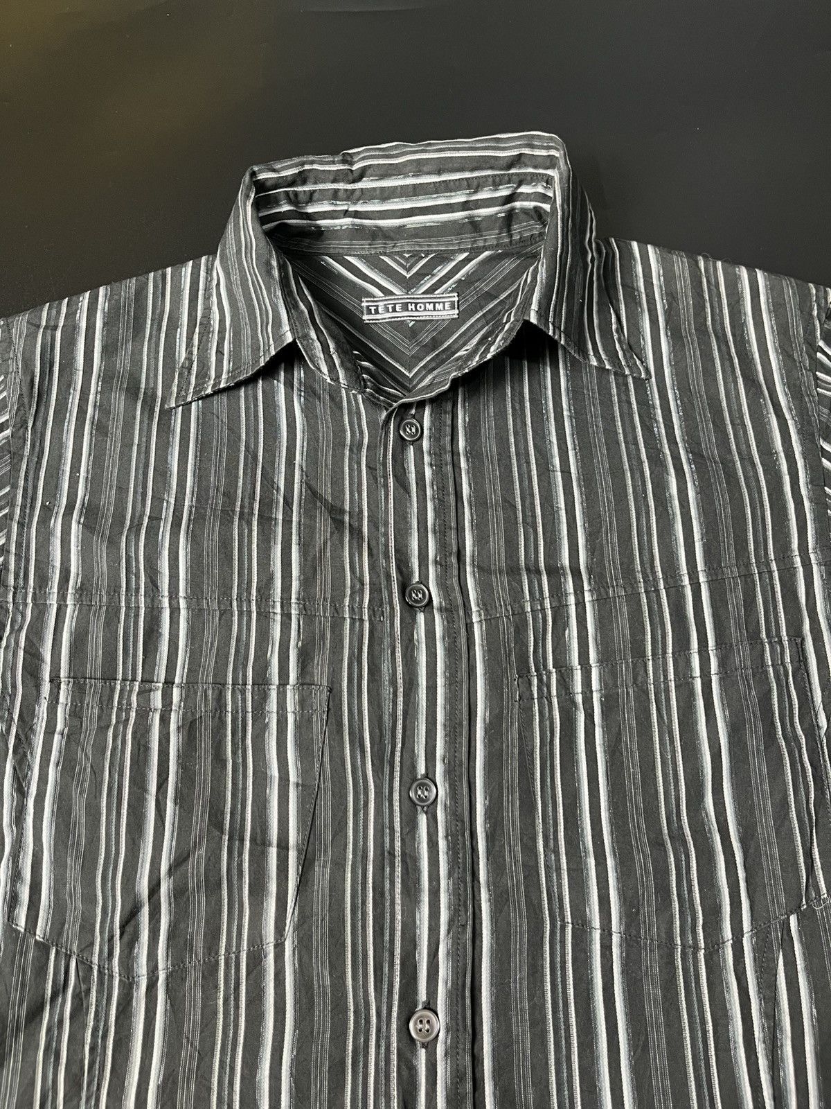 Issey Miyake × Japanese Brand × Tete Homme Japanese TeTe Homme Vintage Size US M / EU 48-50 / 2 - 3 Thumbnail