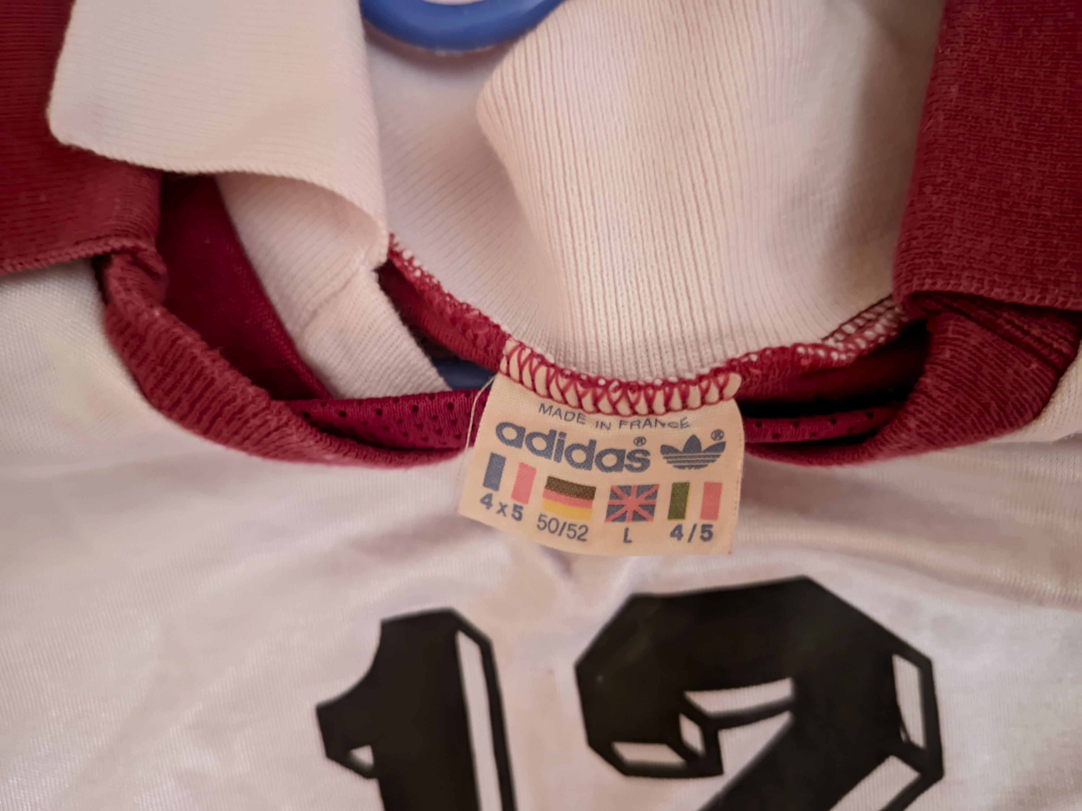 Adidas Vintage Adidas Football Long Sleeve Jersey Large Size US L / EU 52-54 / 3 - 3 Thumbnail