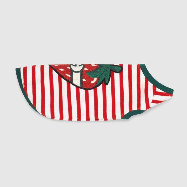 Gucci Gucci Pet Strawberry Cotton striped T-shirt size S Size ONE SIZE - 2 Thumbnail