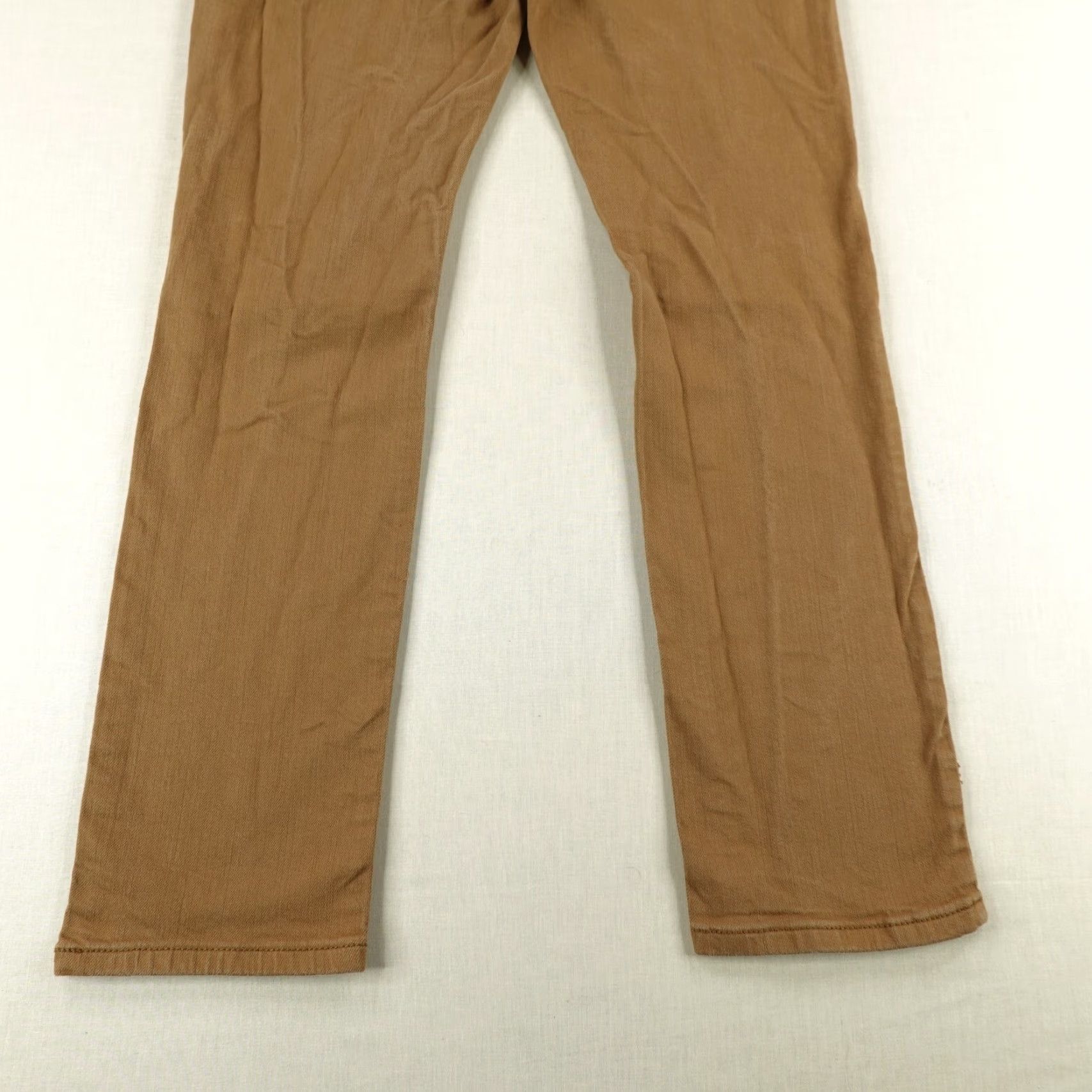 Denime Makobi Jeans Mens 34x32 Brown Denim Slim Straight Distressed Moto Flex Pants Shirt (no, that's wrong) Size US 33 - 6 Thumbnail
