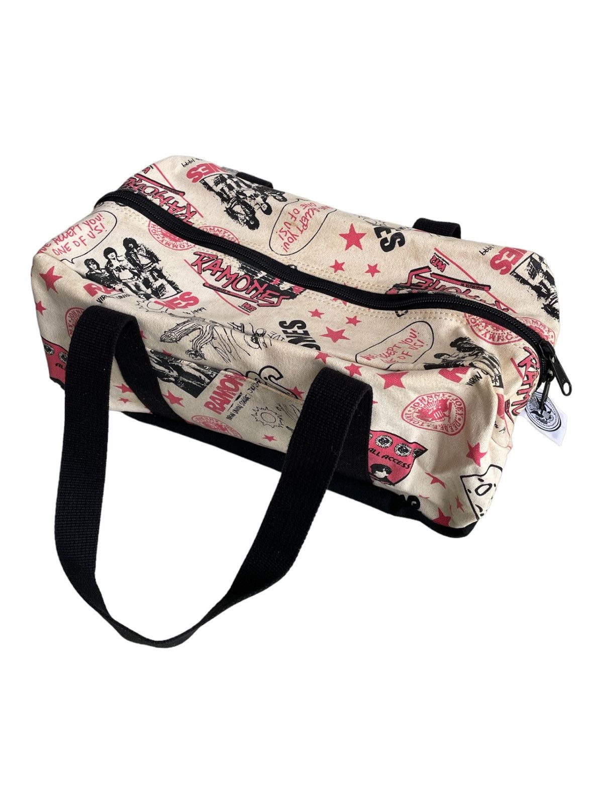 1999 Hysteric Glamour Ramones Artwork Medic Shoulder Bag - Bags 
