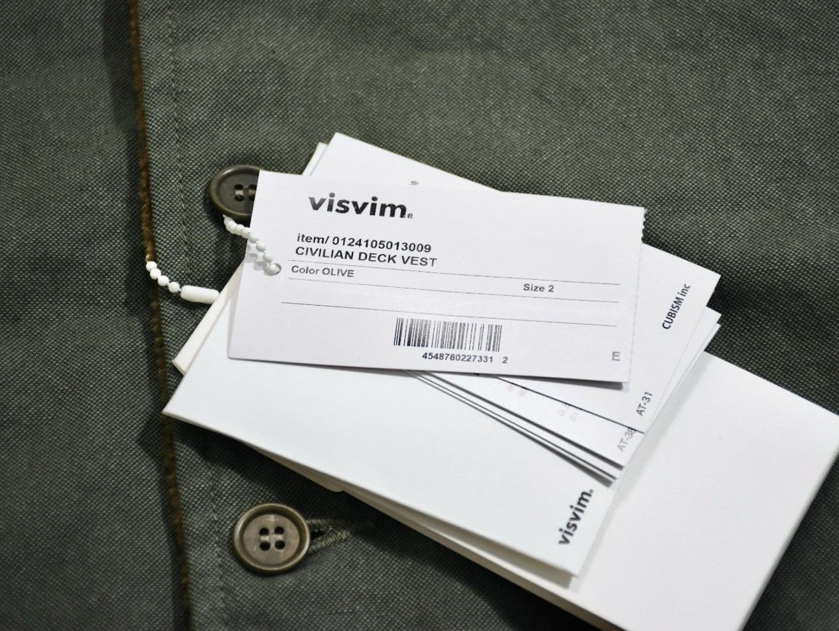 Visvim VISVIM 24SS CIVILIAN DECK VEST size2 Size US M / EU 48-50 / 2 - 11 Thumbnail