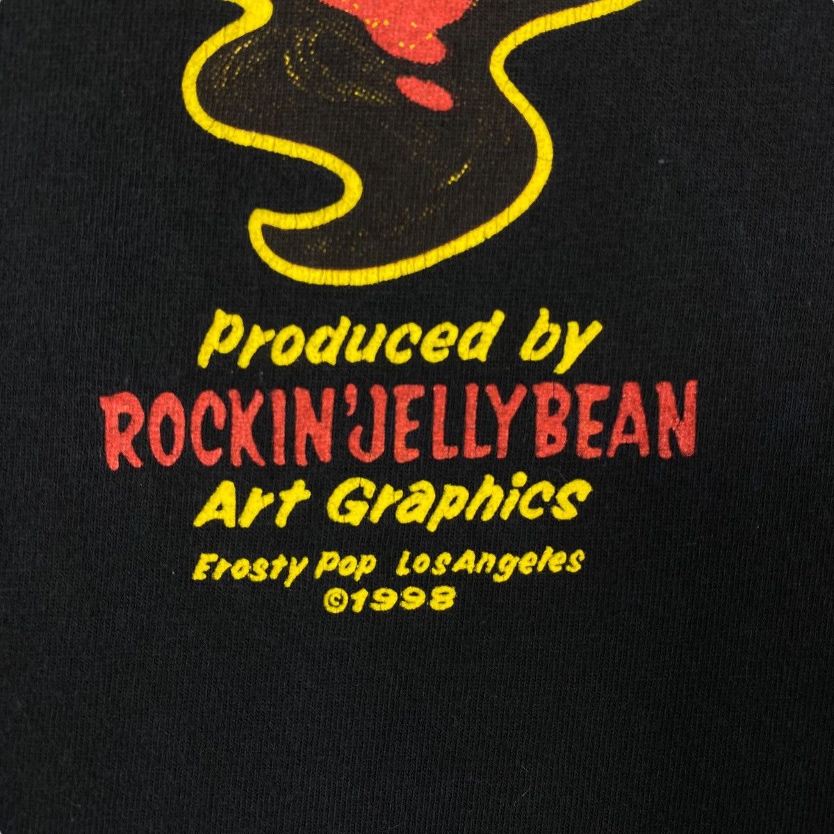 Vintage Vintage 90's EROSTY POP By Rockin' Jelly Bean Graphic Tee Size US M / EU 48-50 / 2 - 3 Thumbnail