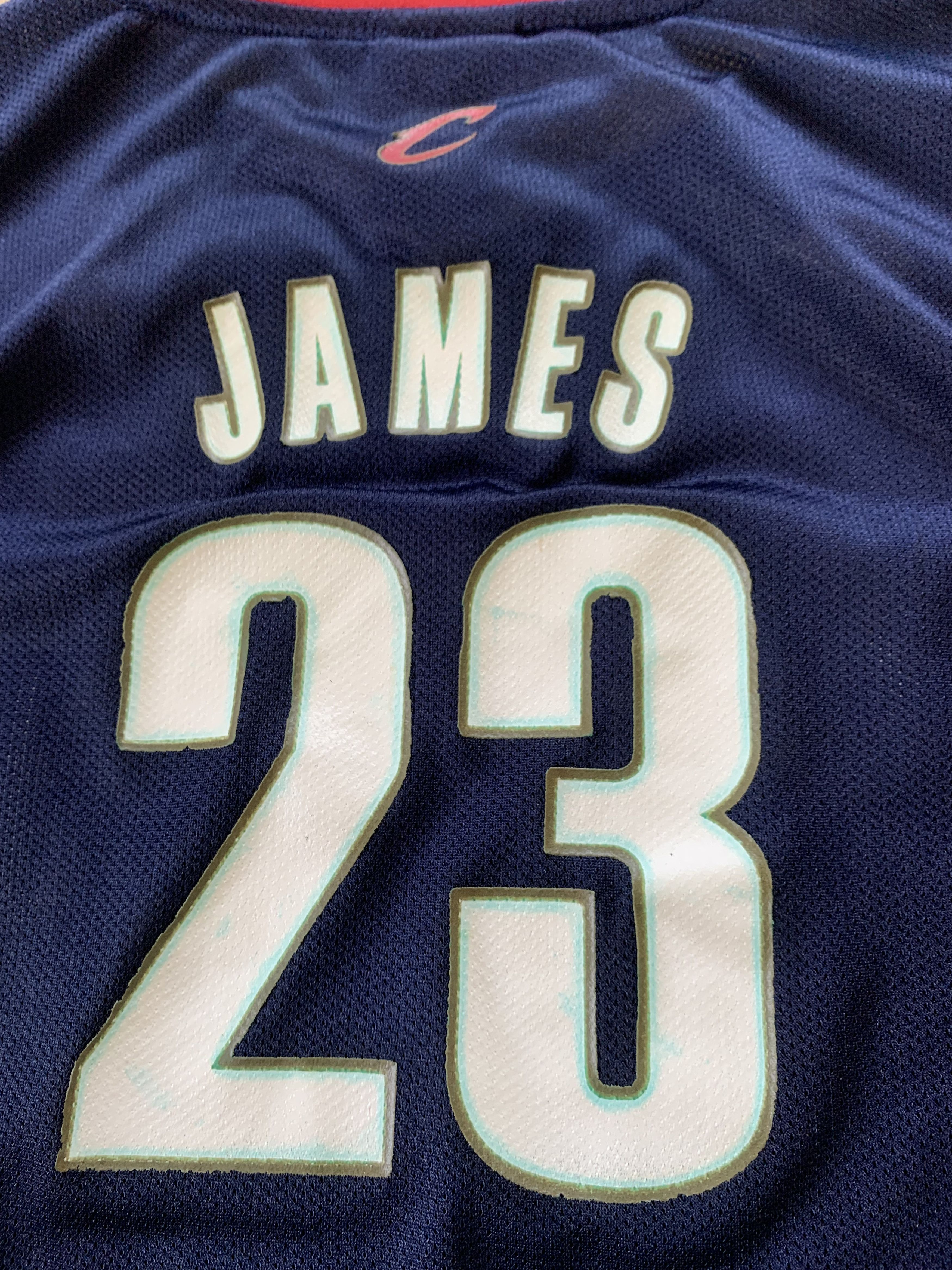 Adidas × NBA × Vintage Rare Cleveland Cavaliers Lebron James #23 Youth Jersey Size US XXS / EU 40 - 4 Thumbnail